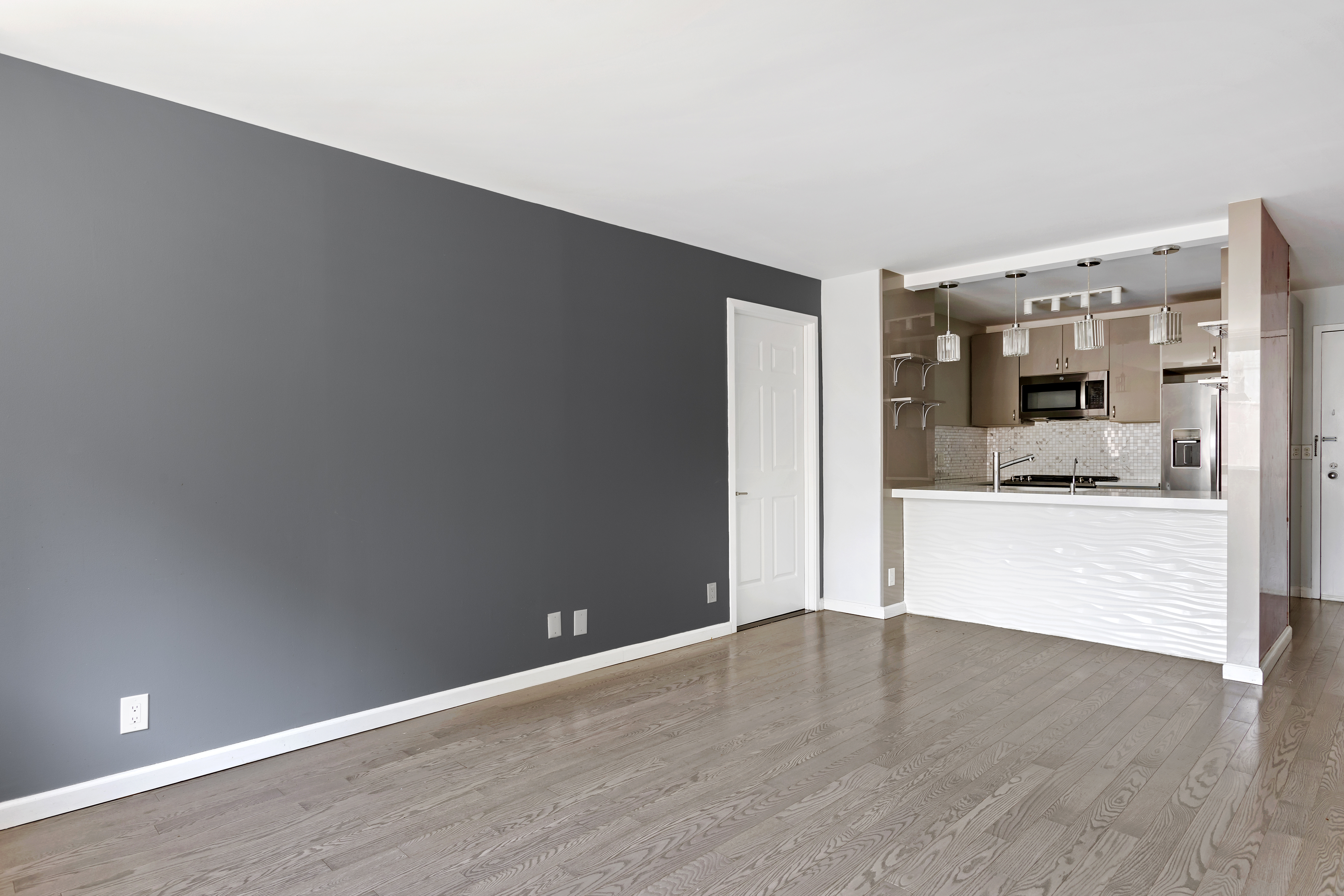1 Irving Place, Unit U7BC Manhattan, NY 10003 - Photo 1 of 20 a view of kitchen with refrigerator and window