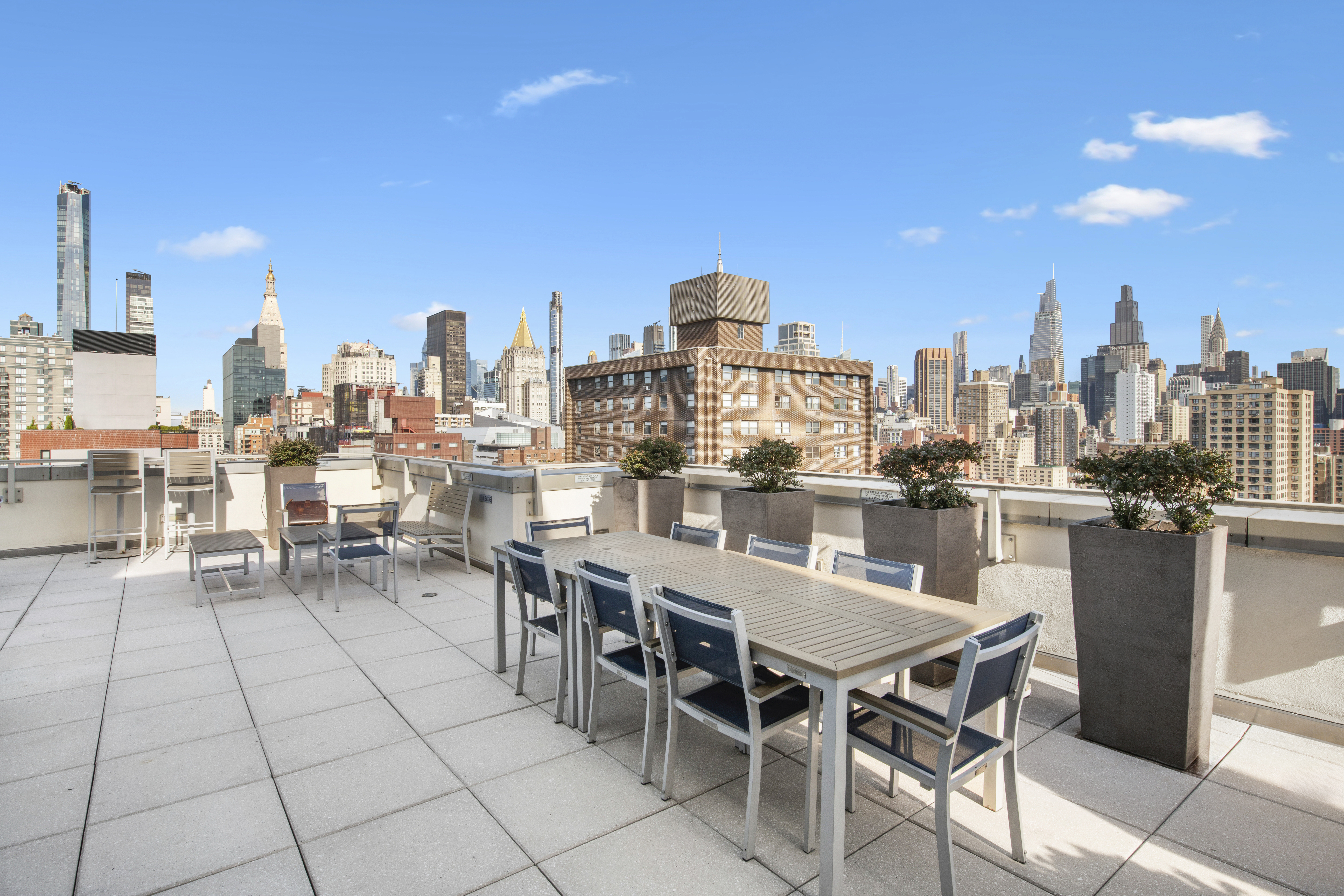 300 East 23rd Street, Unit 7A Manhattan, NY 10010 - Photo 12 of 15 a view of a terrace