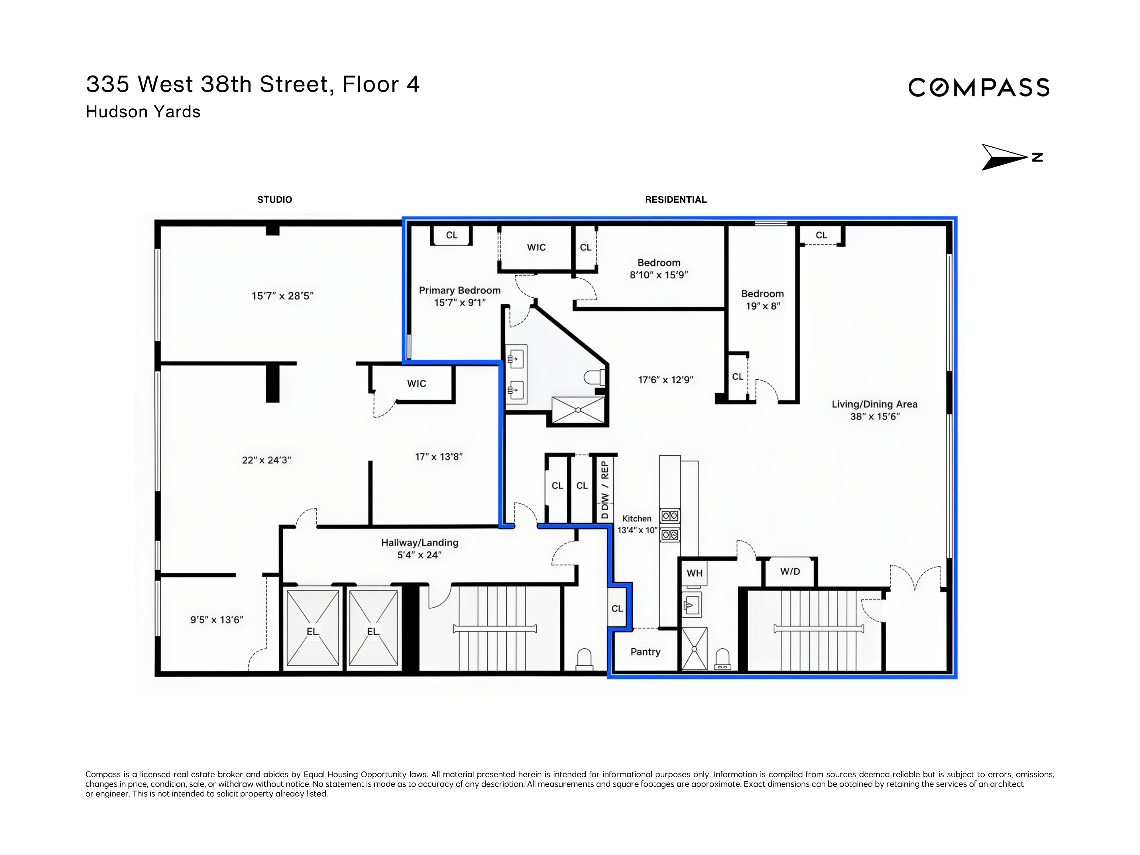 335 West 38th Street, Unit 4 Manhattan, NY 10018 - Photo 16 of 17 Gallery Image 16