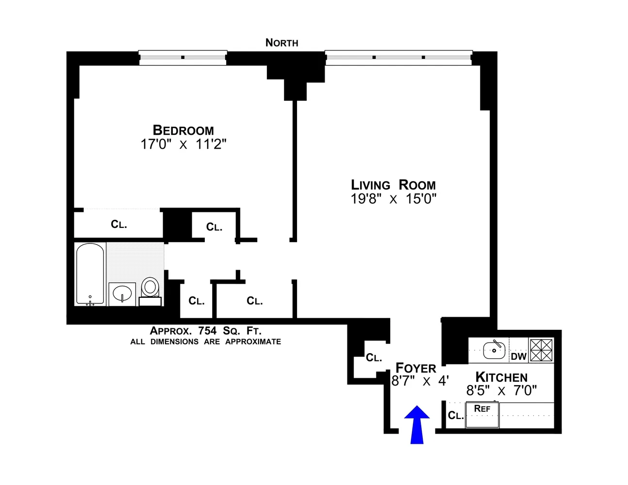 $895,000 | 150 West End Avenue, Unit 3G | Upper West Side