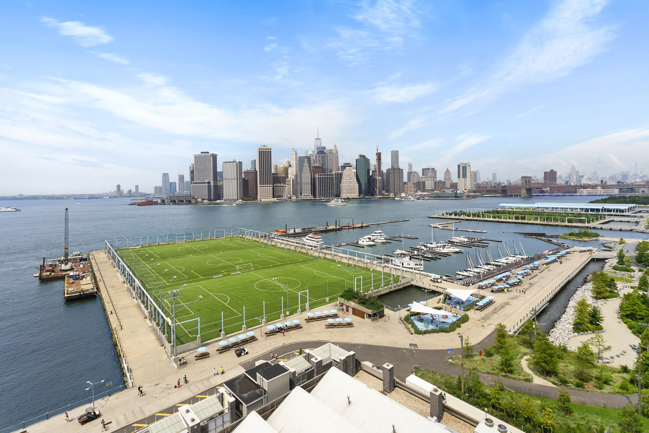 360 Furman Street, Unit 935 Brooklyn, NY 11201 - Photo 3 of 9 an aerial view of a football ground