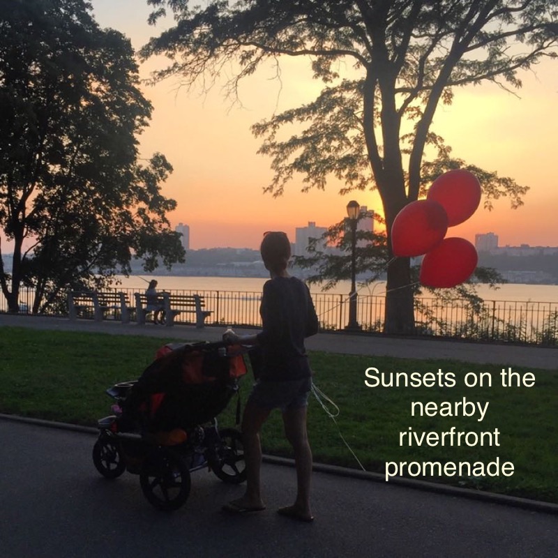 50 Riverside Drive, Unit 5E Manhattan, NY 10024 - Photo 21 of 22 a view of outdoor space with garden and entertaining space