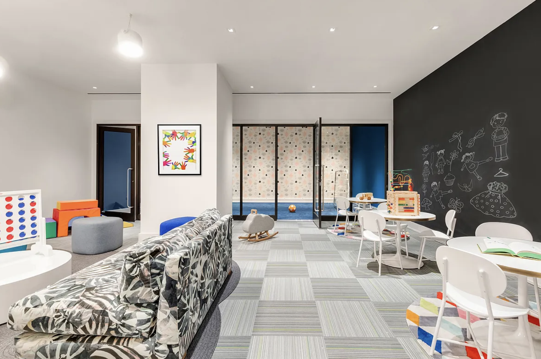 344 West 72nd Street, Unit 1008 Manhattan, NY 10023 - Photo 22 of 35 a living room with furniture and a large window