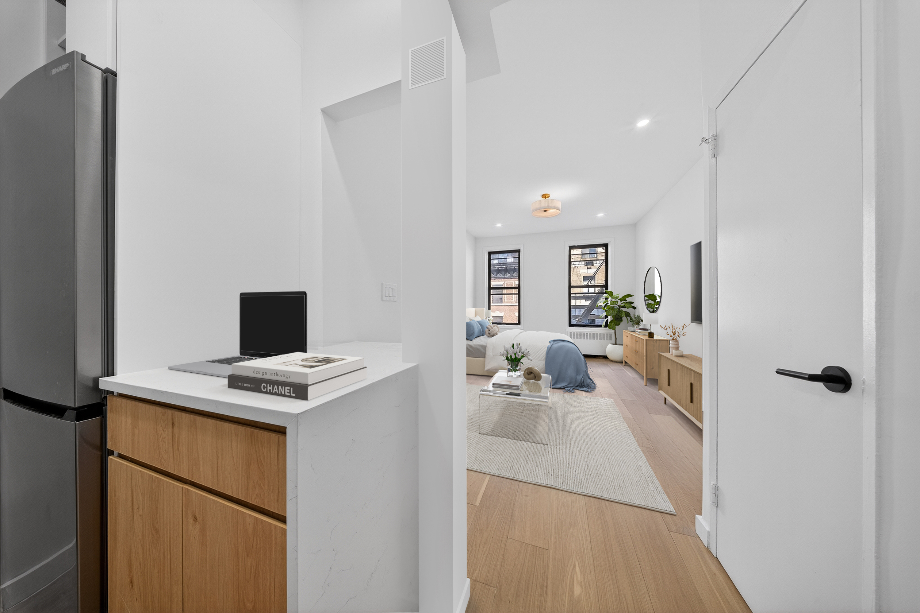 120 East 83rd Street, Unit 3D Manhattan, NY 10028 - Photo 2 of 8 a view of a workspace