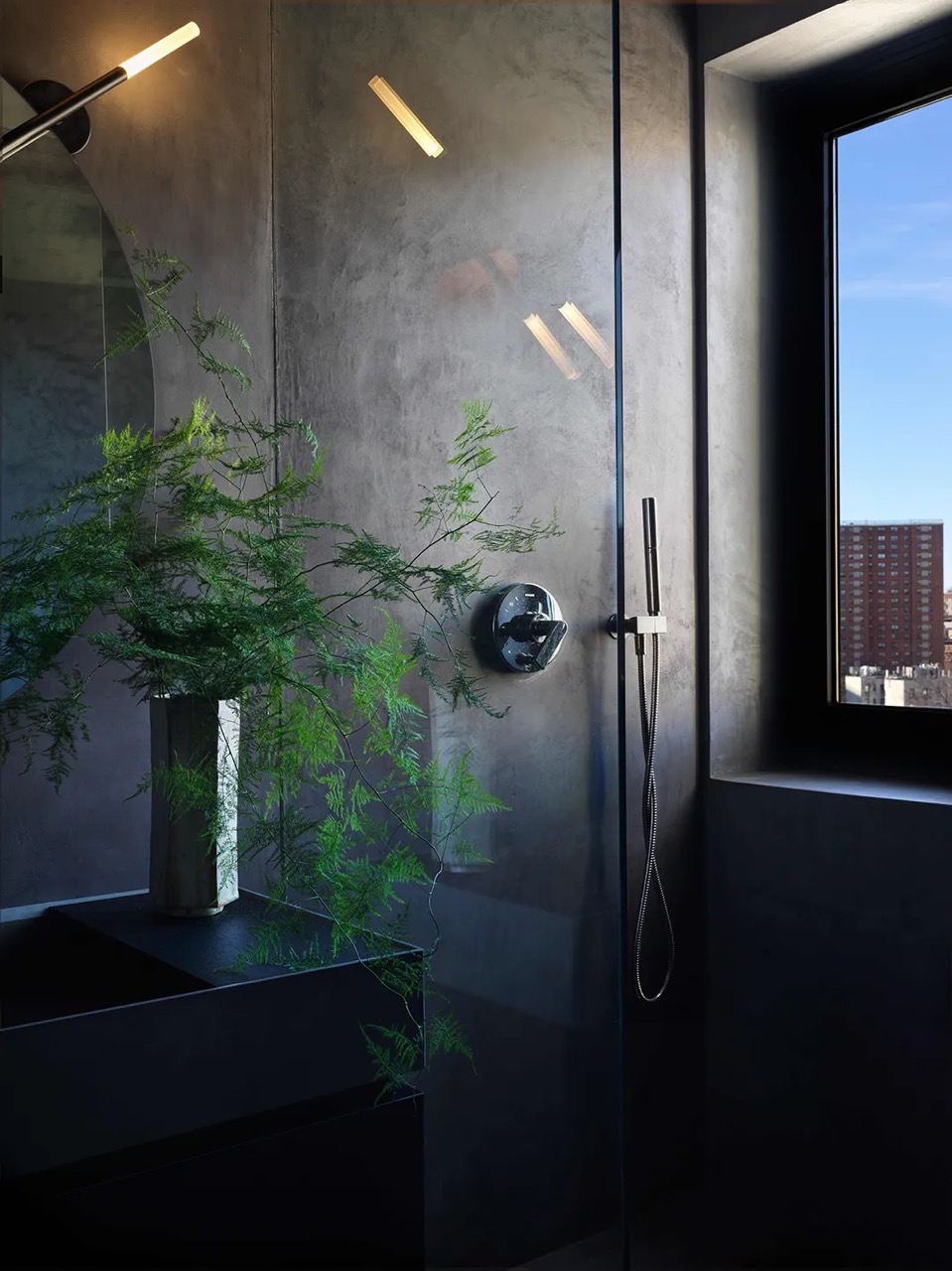 52 Convent Avenue, Unit PH Manhattan, NY 10027 - Photo 13 of 16 a bathroom with a shower