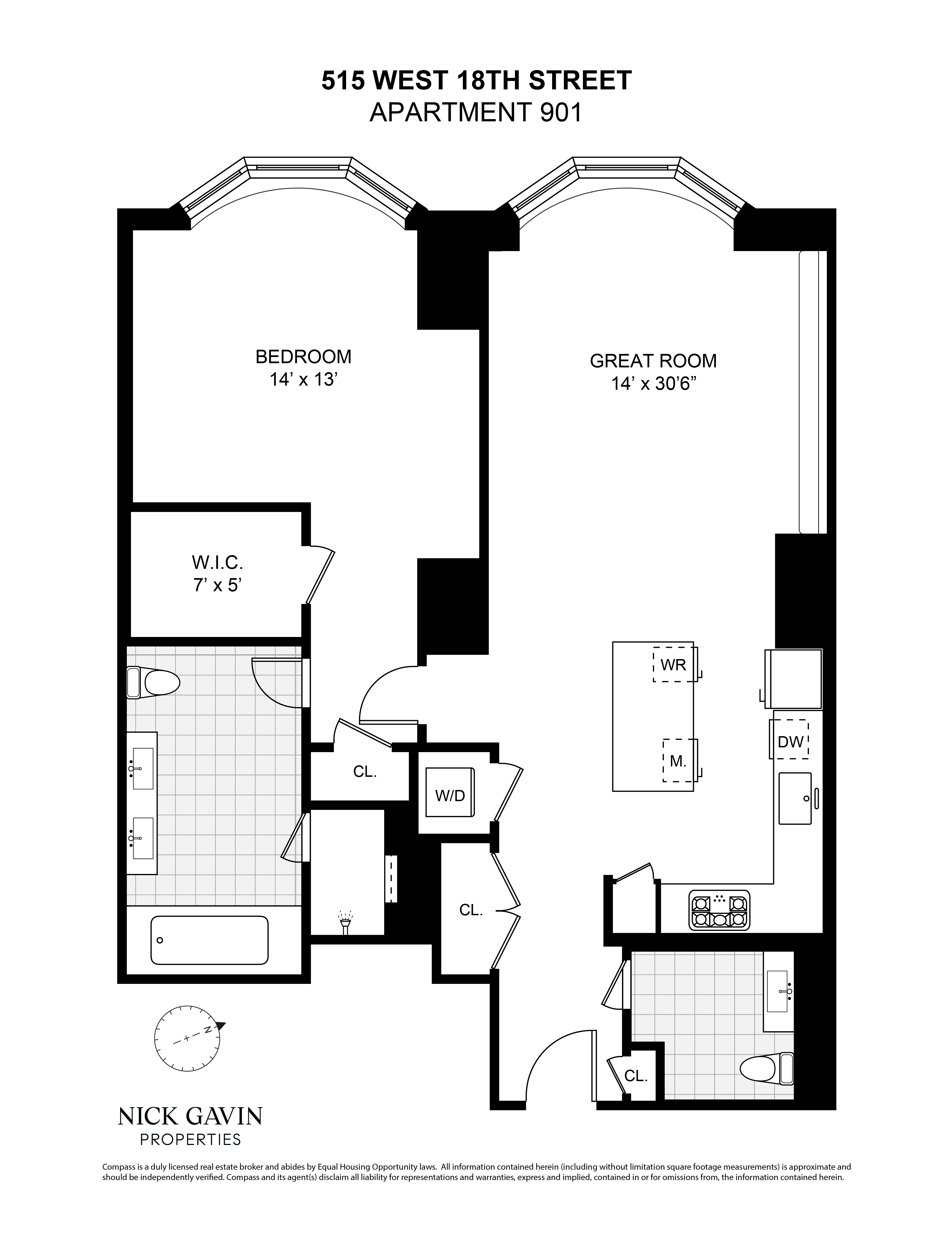 515 West 18th Street, Unit 901 Manhattan, NY 10011 - Photo 14 of 14