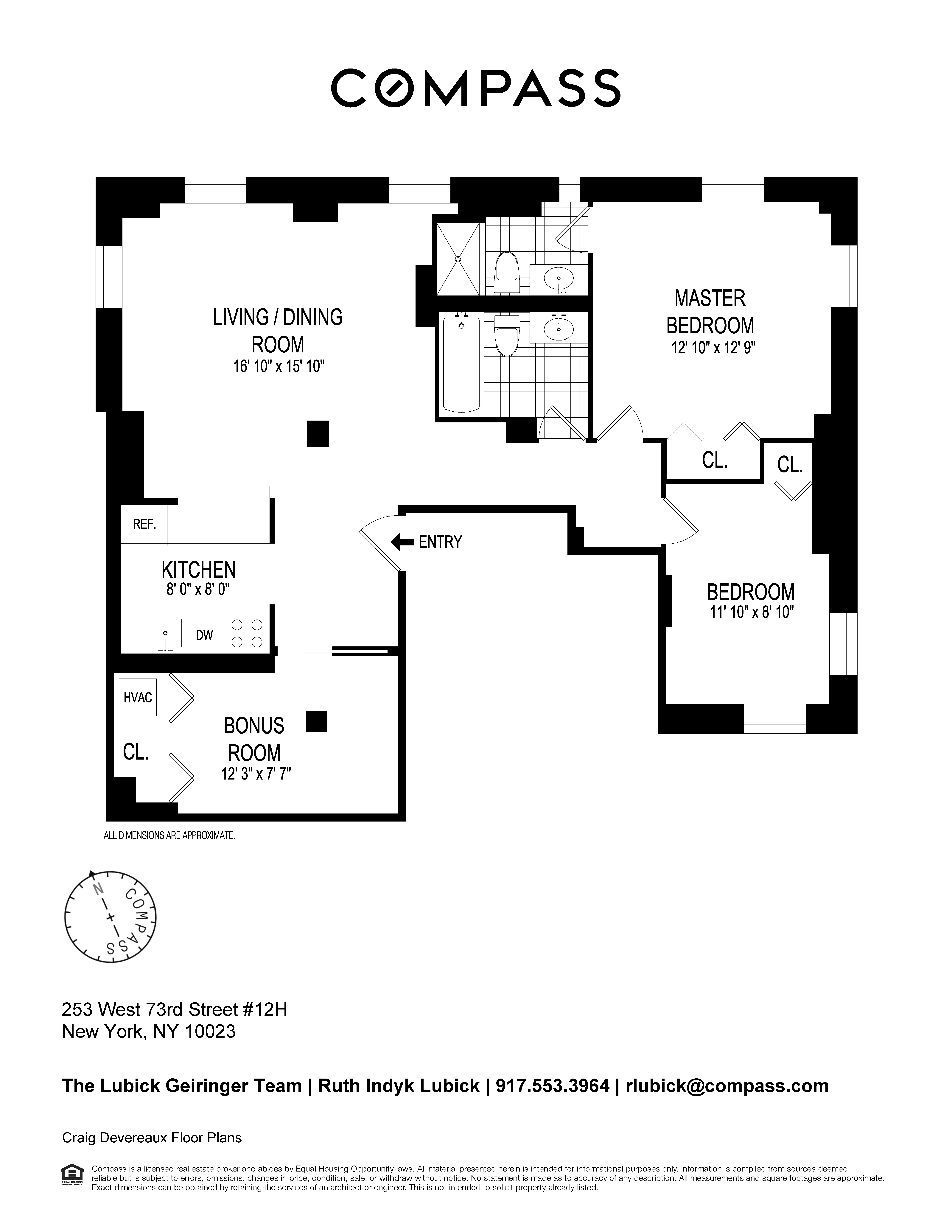 253 West 73rd Street, Unit 12H Manhattan, NY 10023 - Photo 8 of 8