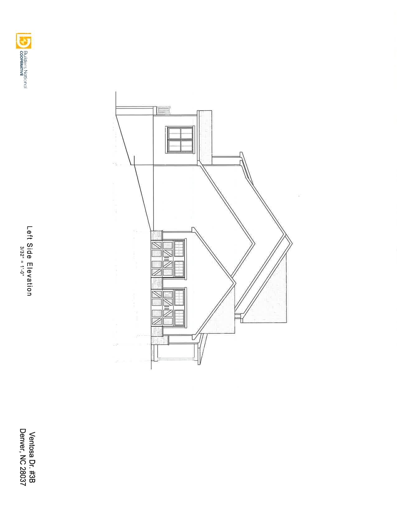 3 B Ventosa Drive Denver, NC 28037 - Photo 4 of 13 a view of a black and white floor plan