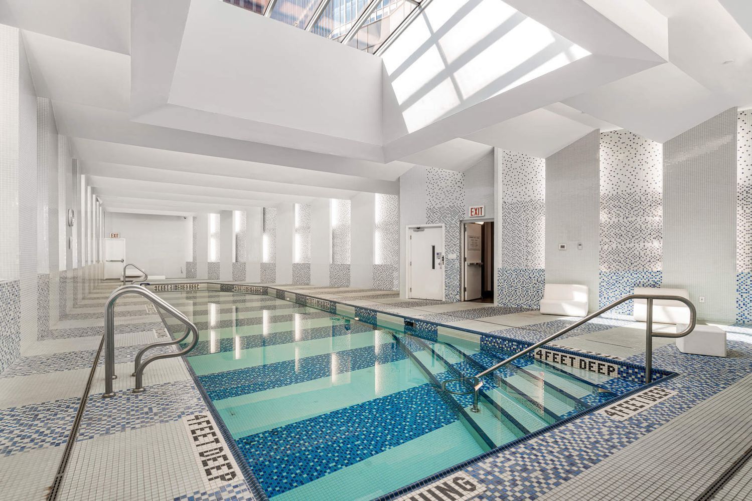 150 Myrtle Avenue, Unit 2503 Brooklyn, NY 11201 - Photo 14 of 28 a view of a swimming pool with a lounge chairs