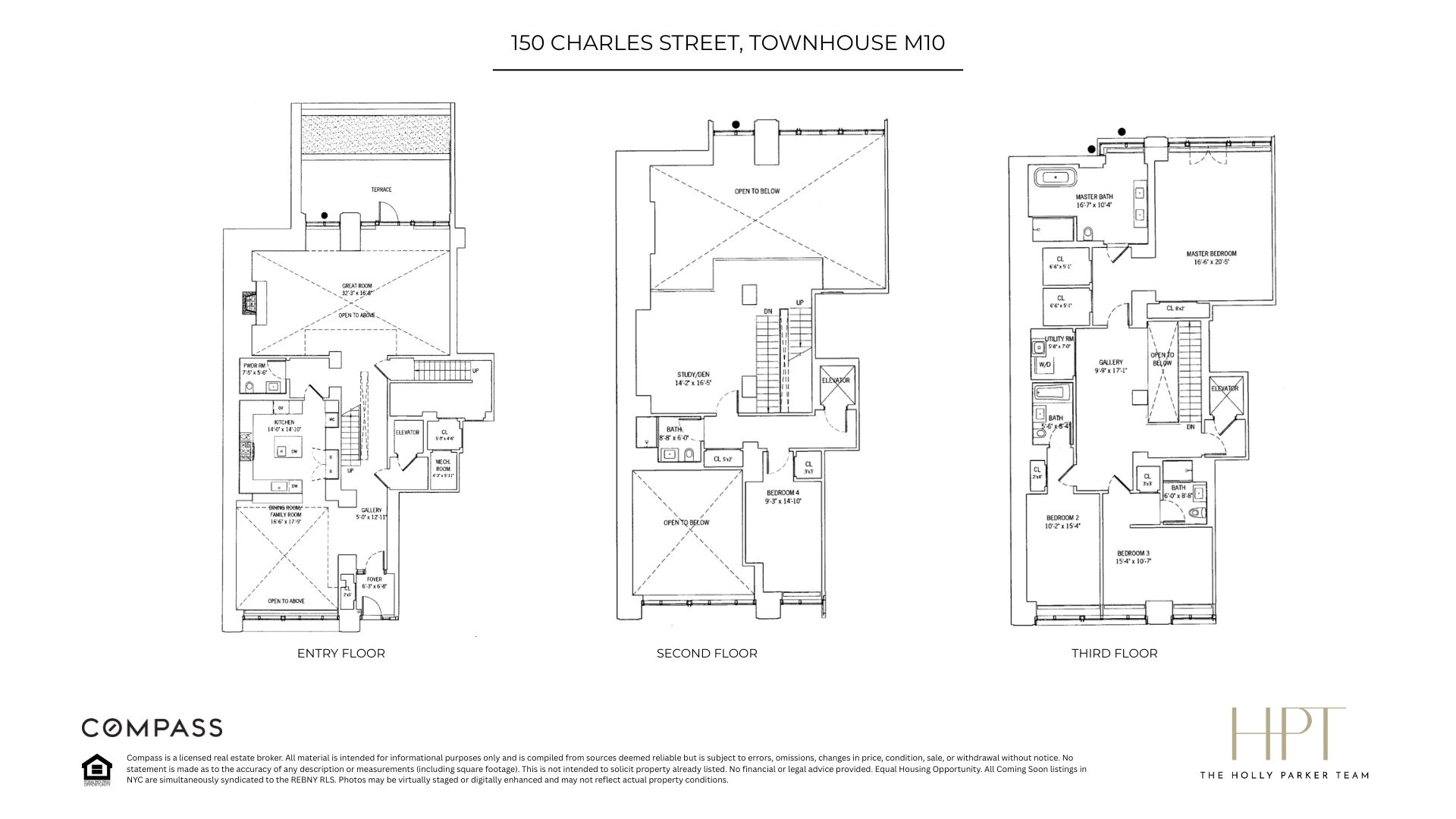150 Charles Street, Unit M10 Manhattan, NY 10014 - Photo 34 of 34 a picture of a floor plan
