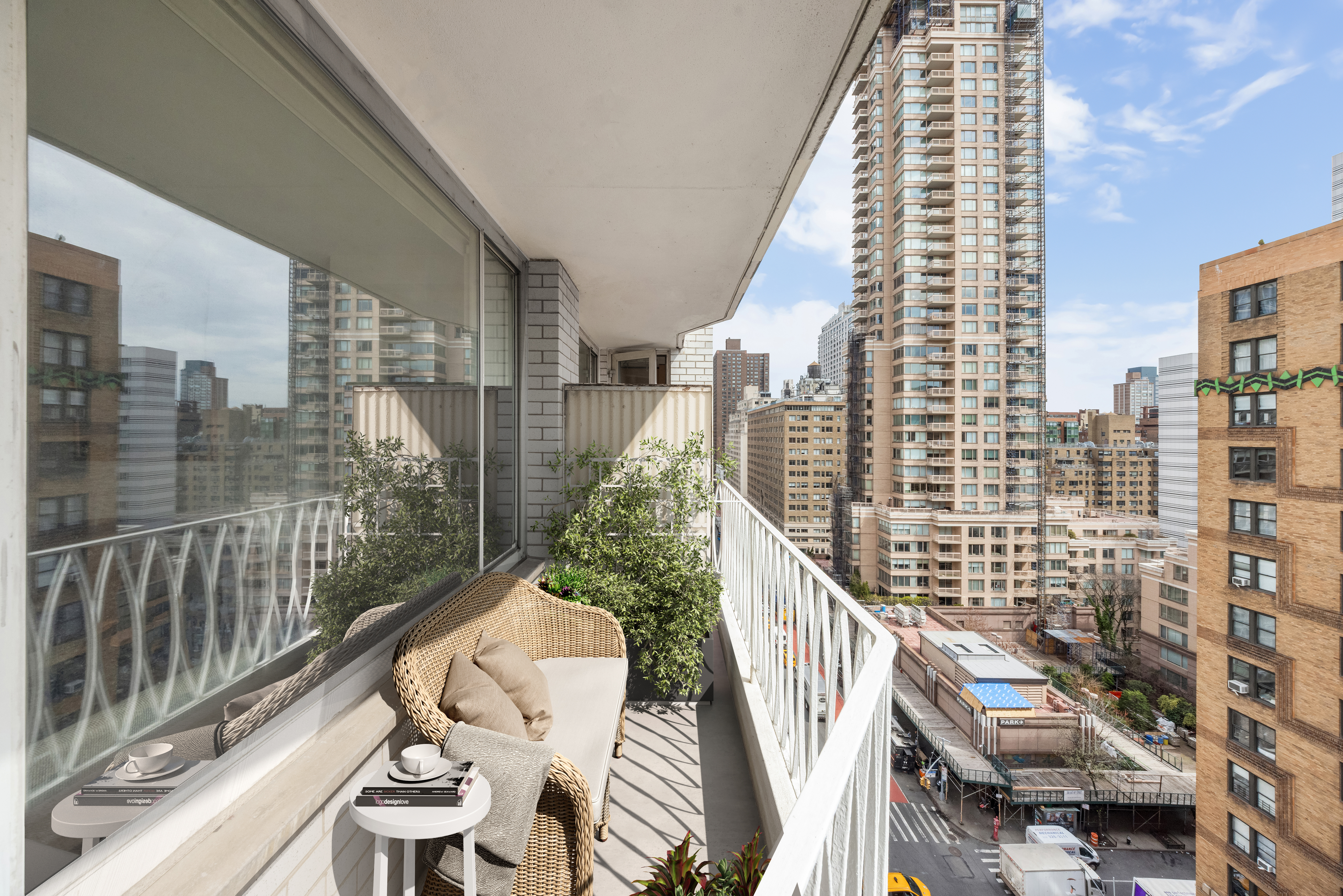 1160 3rd Avenue, Unit 15H Manhattan, NY 10065 - Photo 3 of 7 a view of balcony with wooden floor