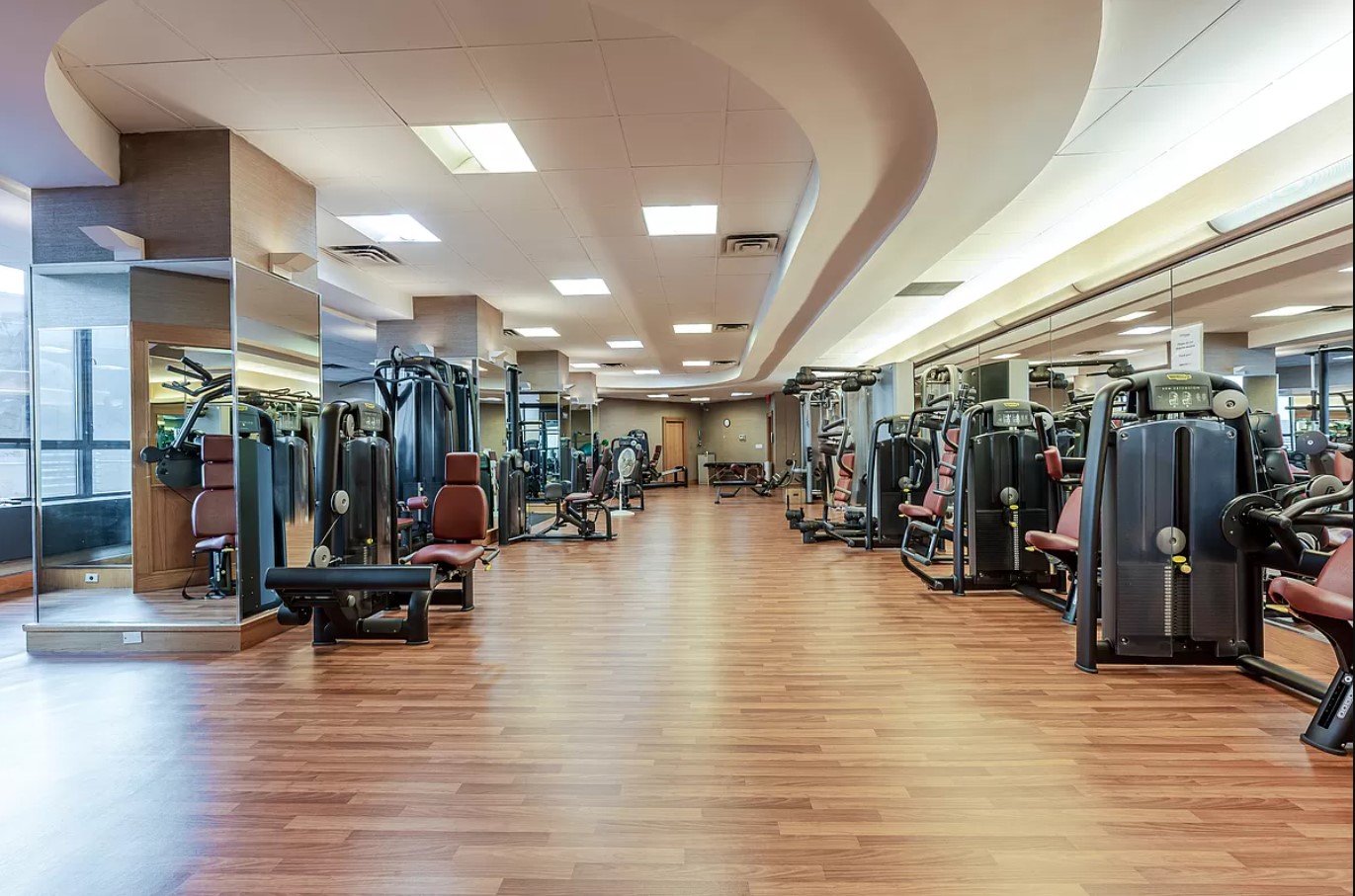 415 East 37th Street, Unit 32G Manhattan, NY 10016 - Photo 13 of 19 a view of a room with gym equipment
