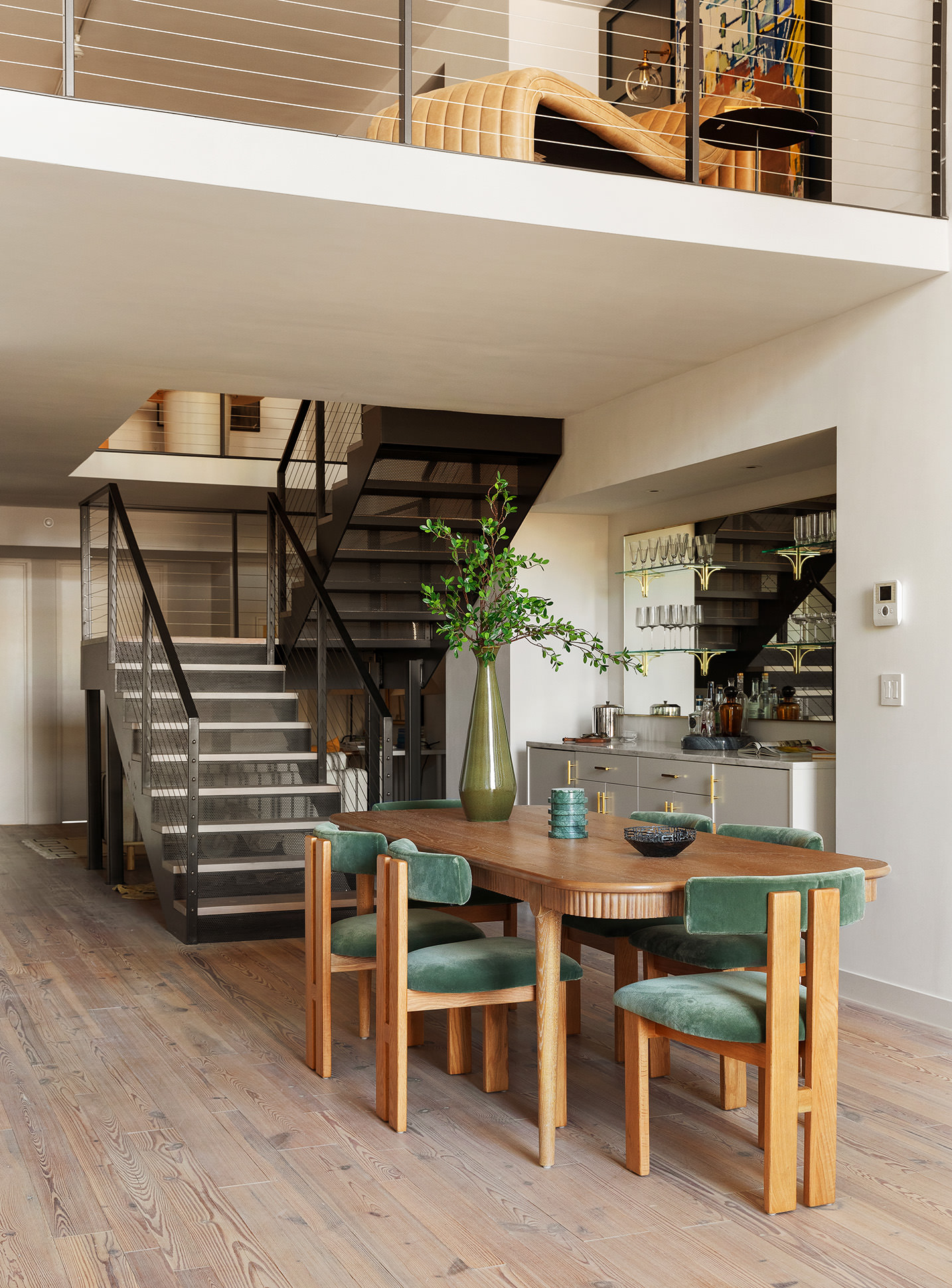 90 Furman Street, Unit N411 Brooklyn, NY 11201 - Photo 9 of 29 a view of a room that has a table and chairs in it