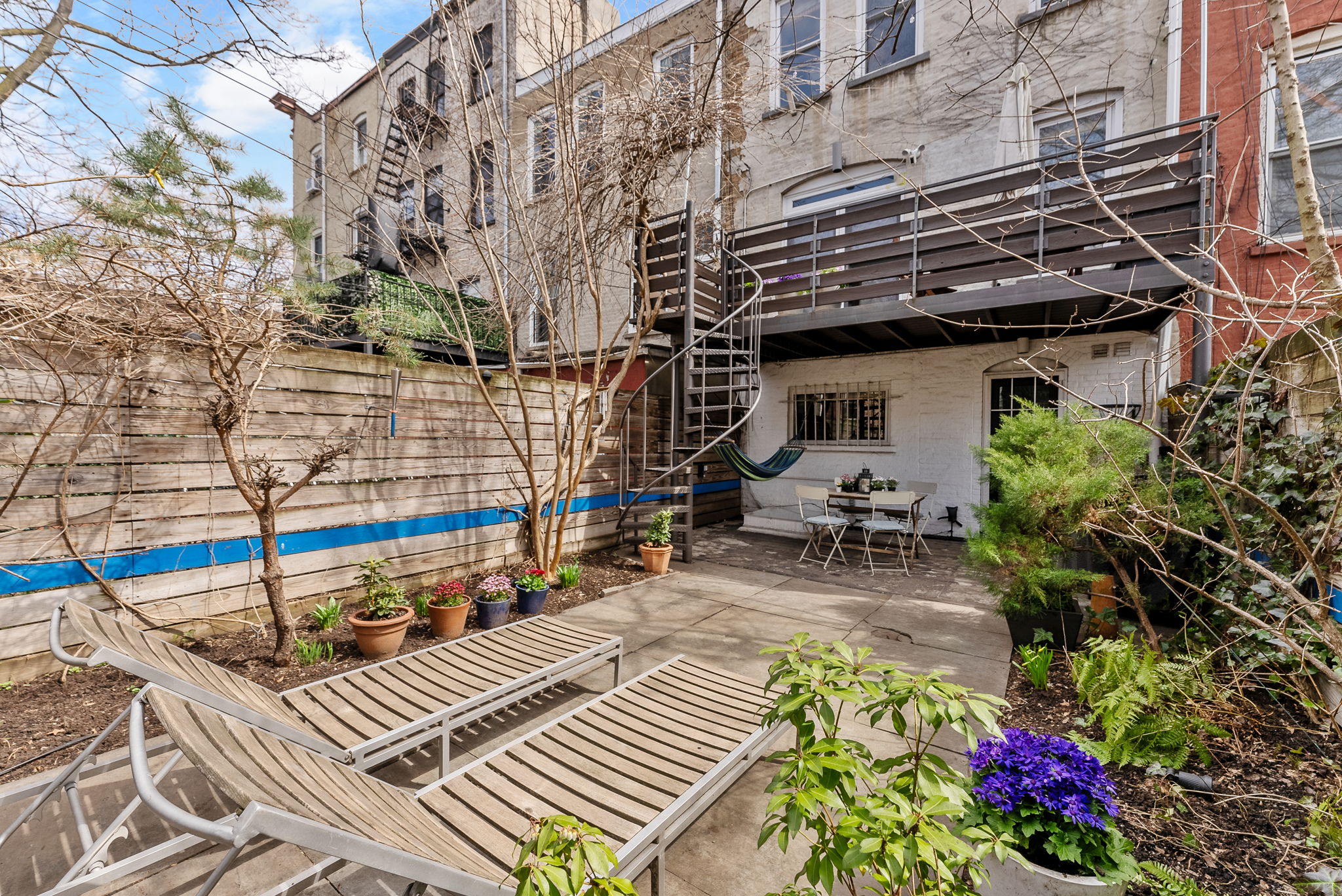 6 Virginia Place Brooklyn, NY 11213 - Photo 20 of 26 a view of a chairs and table in the patio