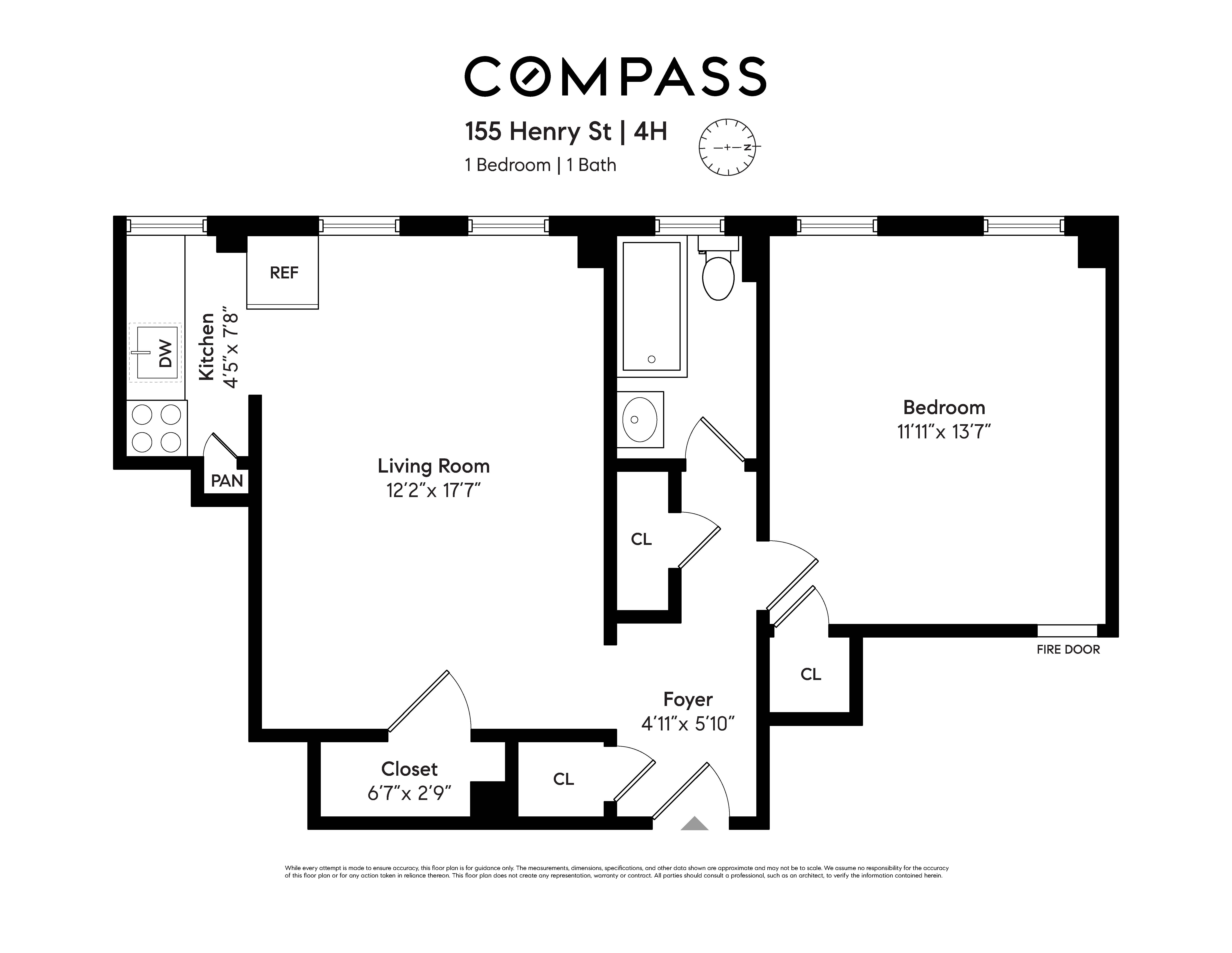 155 Henry Street, Unit 4H Brooklyn, NY 11201 - Photo 8 of 8 a picture