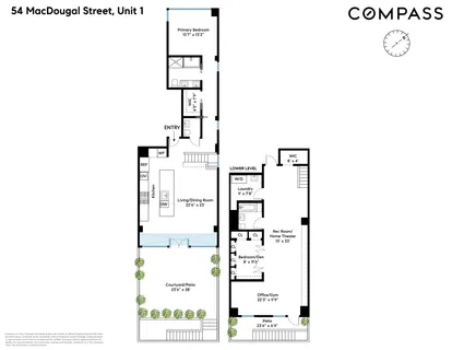 $3,995,000 | 54 MacDougal Street, Unit 1 | SoHo