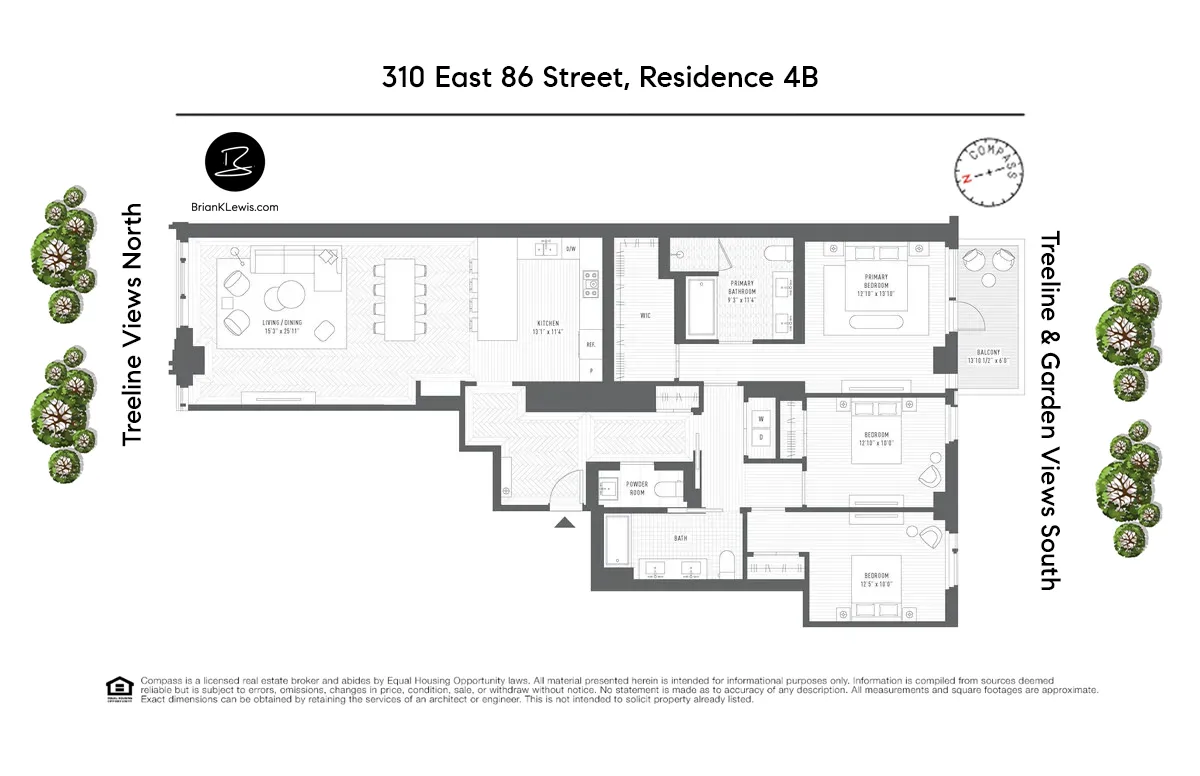 $3,375,000 | 310 East 86th Street, Unit 4B | Upper East Side