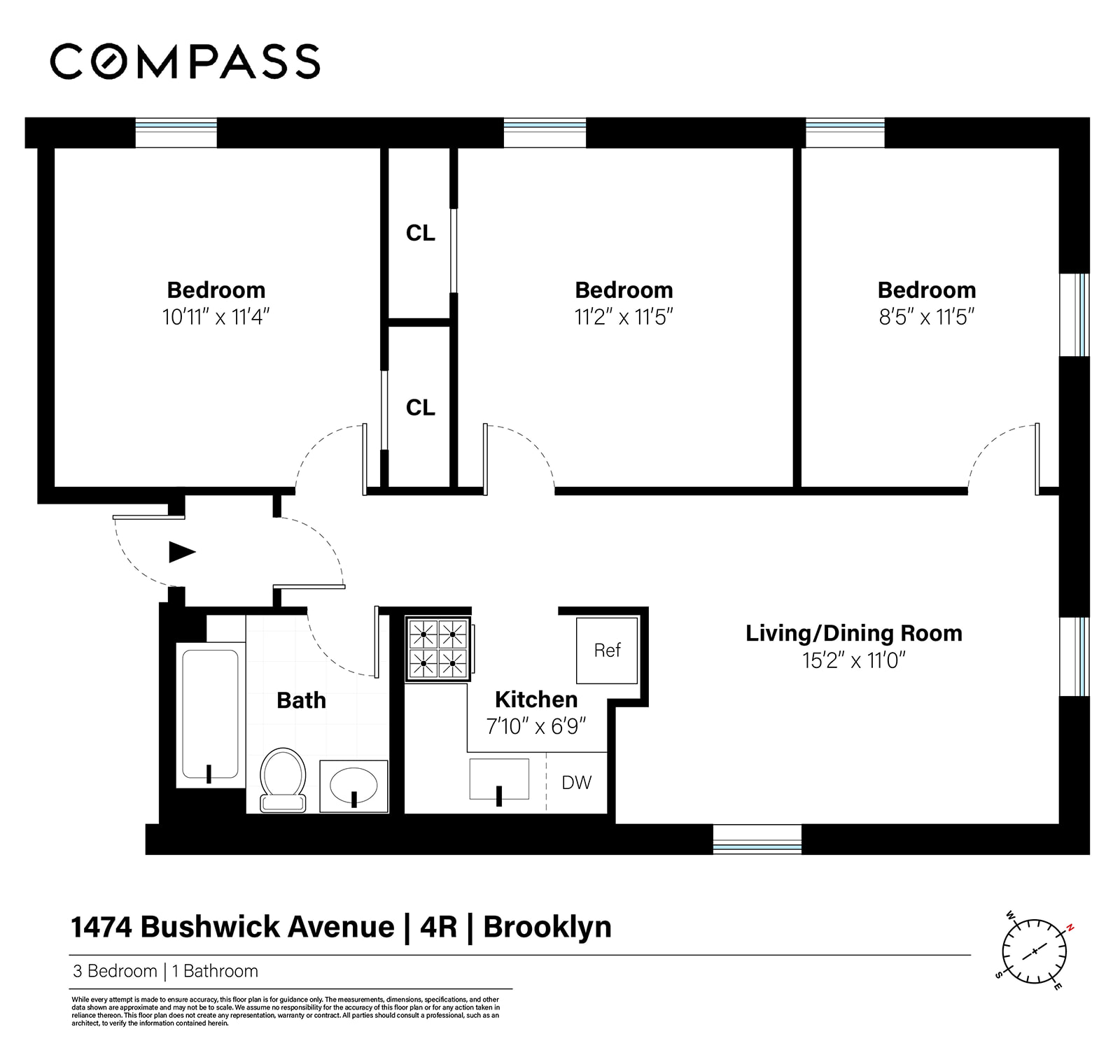 1474 Bushwick Avenue, Unit 4R Brooklyn, NY 11207 - Photo 8 of 8 Gallery Image 8