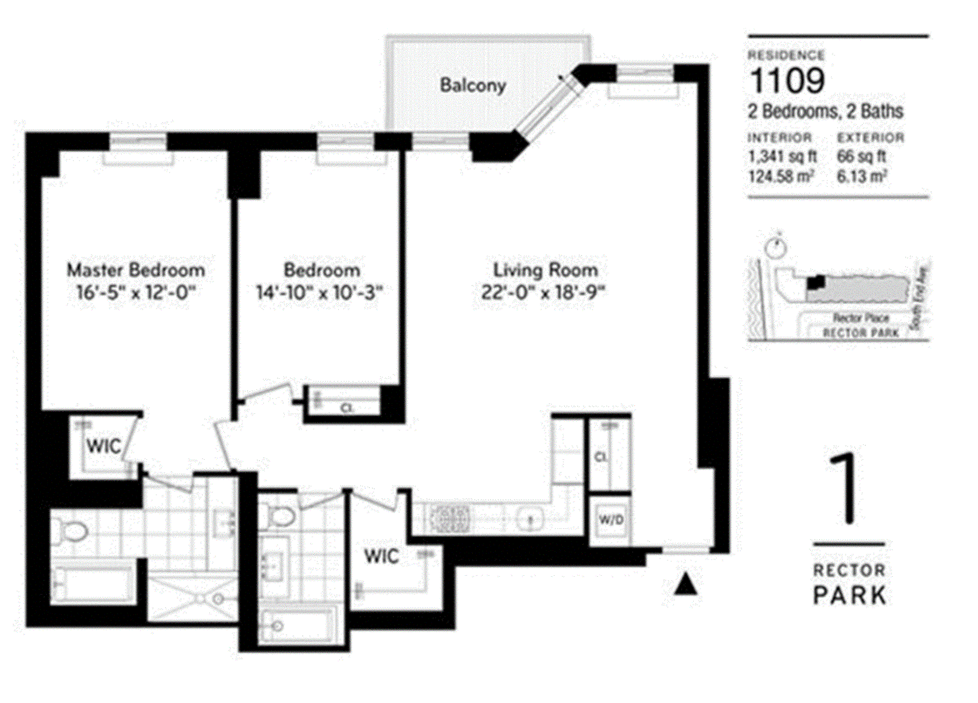 333 Rector Place, Unit 1109 Manhattan, NY 10280 - Photo 7 of 7