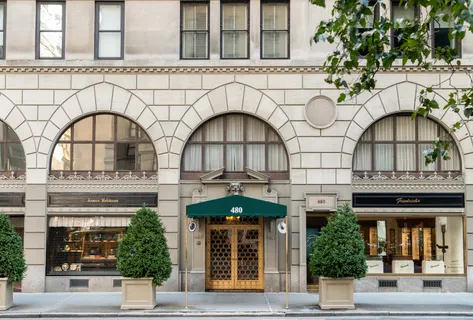 a view of building with a outdoor space