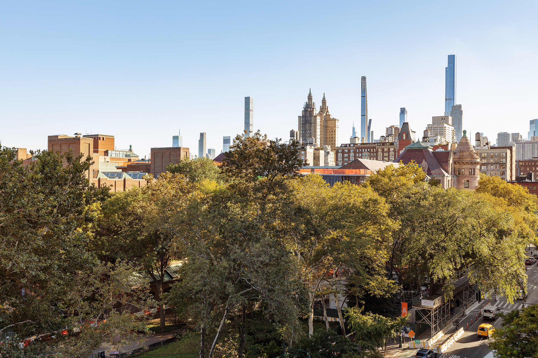 428 Columbus Avenue, Unit PH Manhattan, NY 10024 - Photo 19 of 21 a view of a city with tall buildings