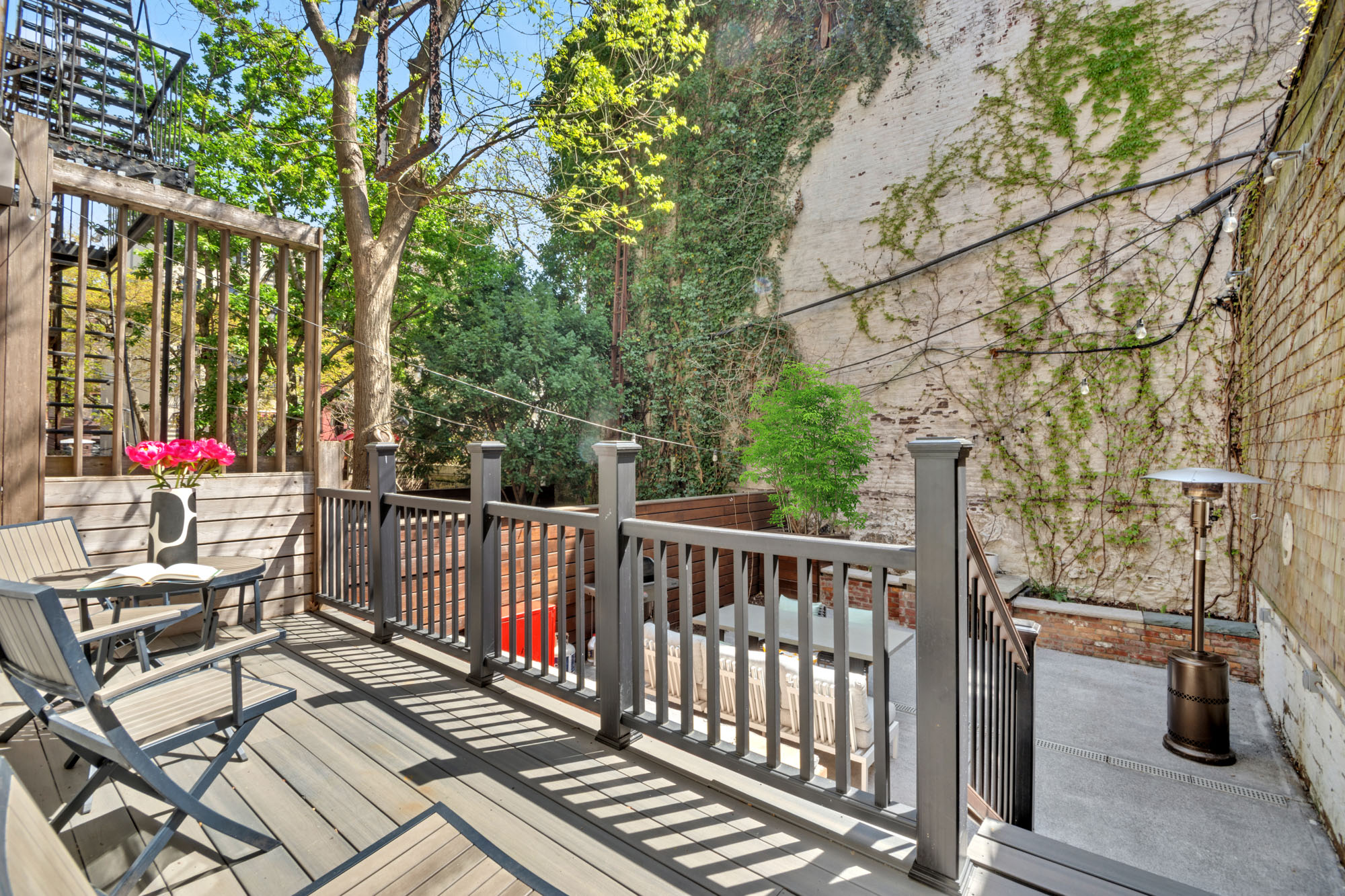 361 6th Avenue, Unit 1 Brooklyn, NY 11215 - Photo 10 of 11 a view of balcony with wooden floor and seating space
