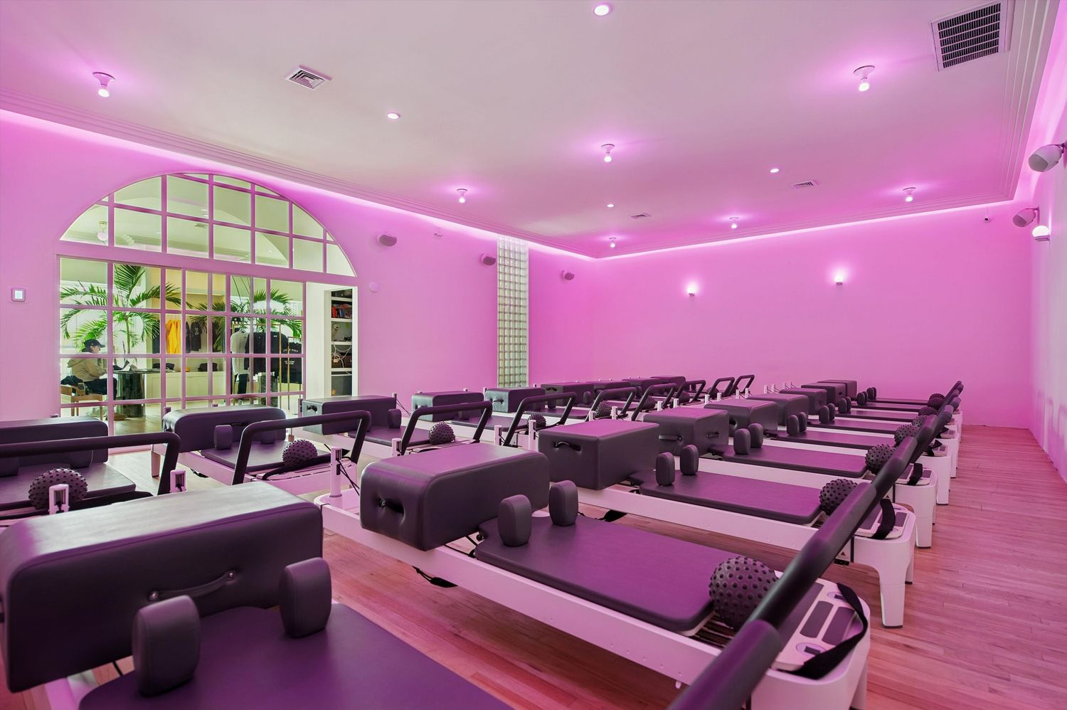 a very nice looking living room with furniture and a large window