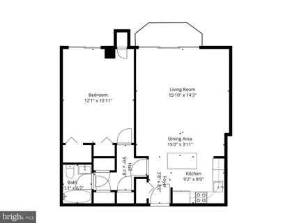 $389,900 | 510 N Street Southwest, Unit N422, Washington, DC 20024