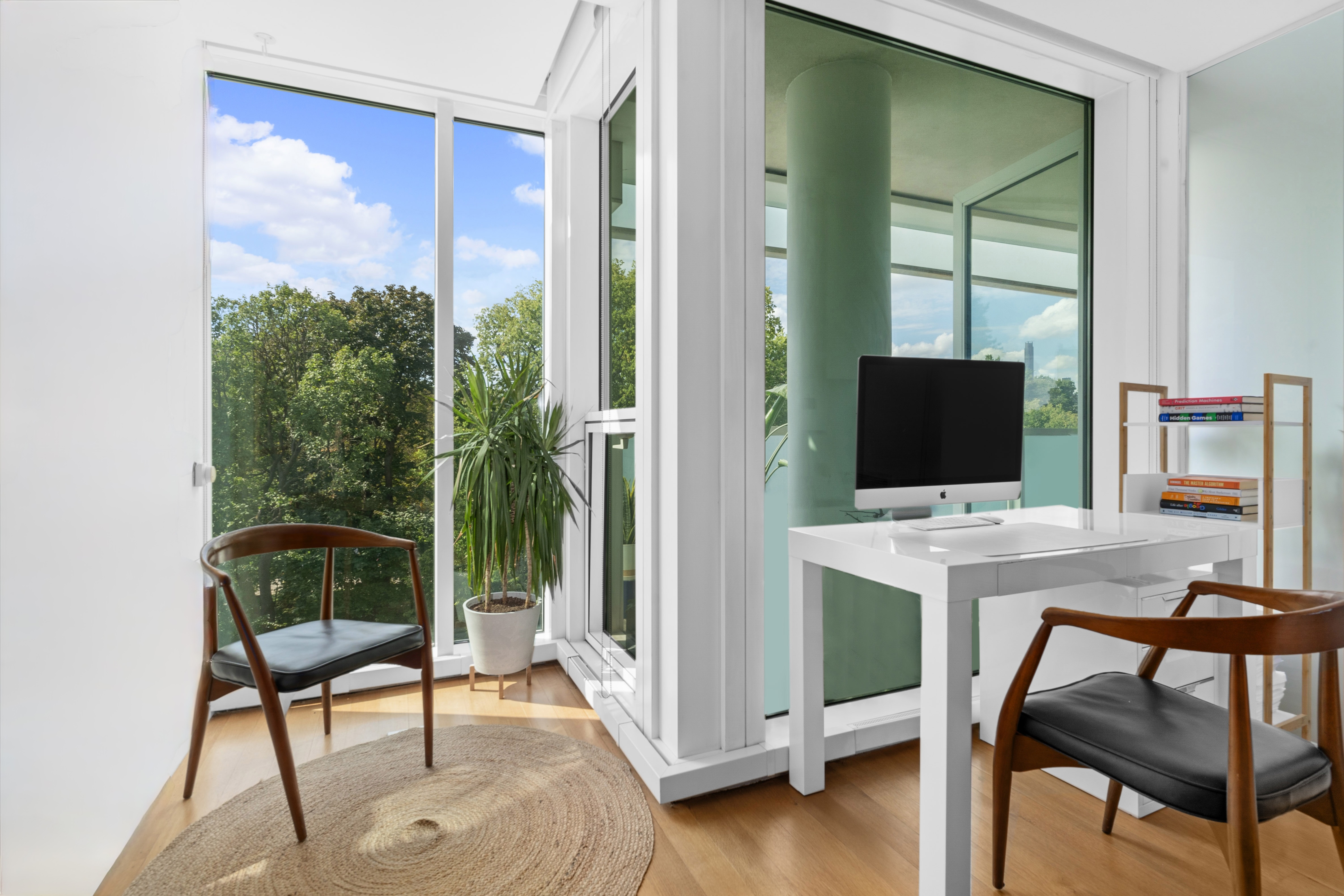 1 Grand Army Plaza, Unit 5E Brooklyn, NY 11238 - Photo 8 of 21 a workspace with furniture and a window