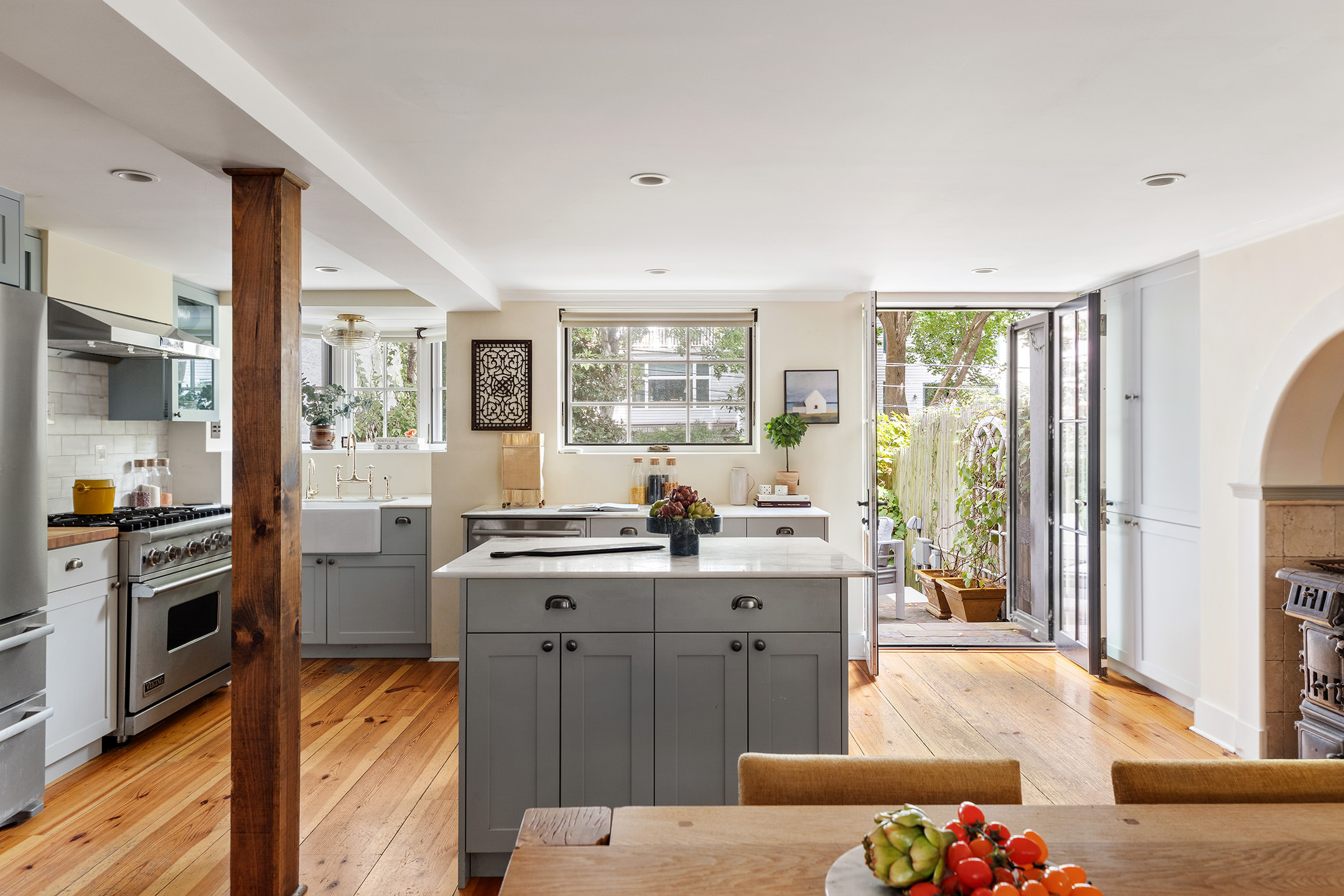 439 Sackett Street Brooklyn, NY 11231 - Photo 13 of 25 a kitchen with a sink stove and refrigerator