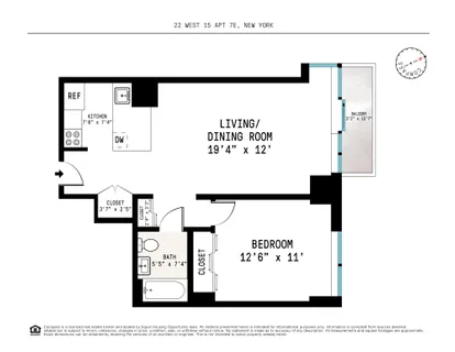 $1,250,000 | 22 West 15th Street, Unit 7E | Flatiron