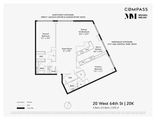 $14,000 | 20 West 64th Street, Unit 20K | Upper West Side