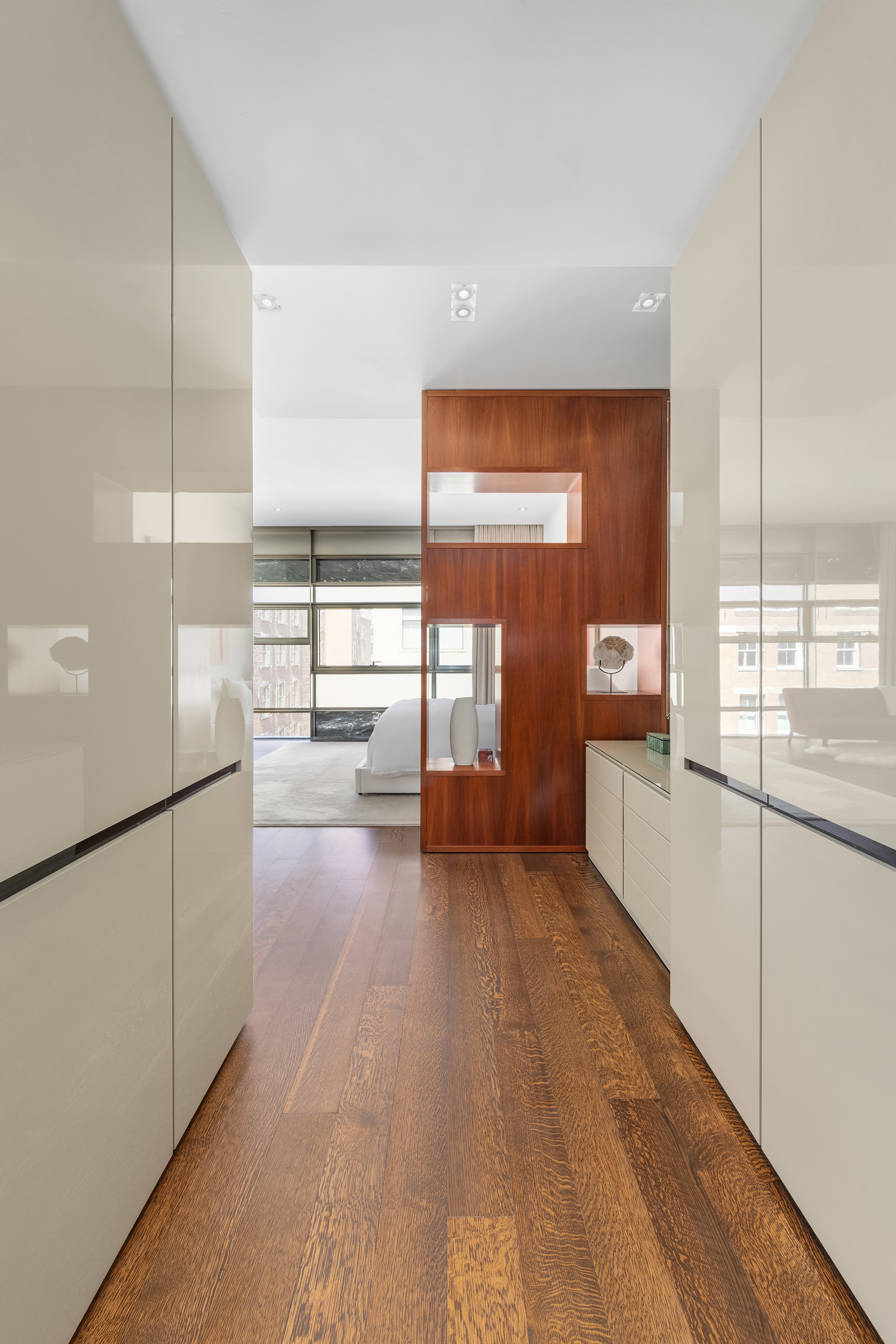 33 Vestry Street Manhattan, NY 10013 - Photo 8 of 16 a view of hallway with stairs