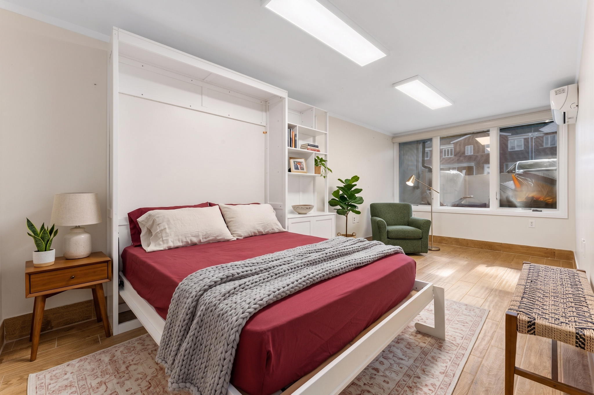 149 Pembroke Street, Unit B Brooklyn, NY 11235 - Photo 4 of 6 a spacious bedroom with a bed and window