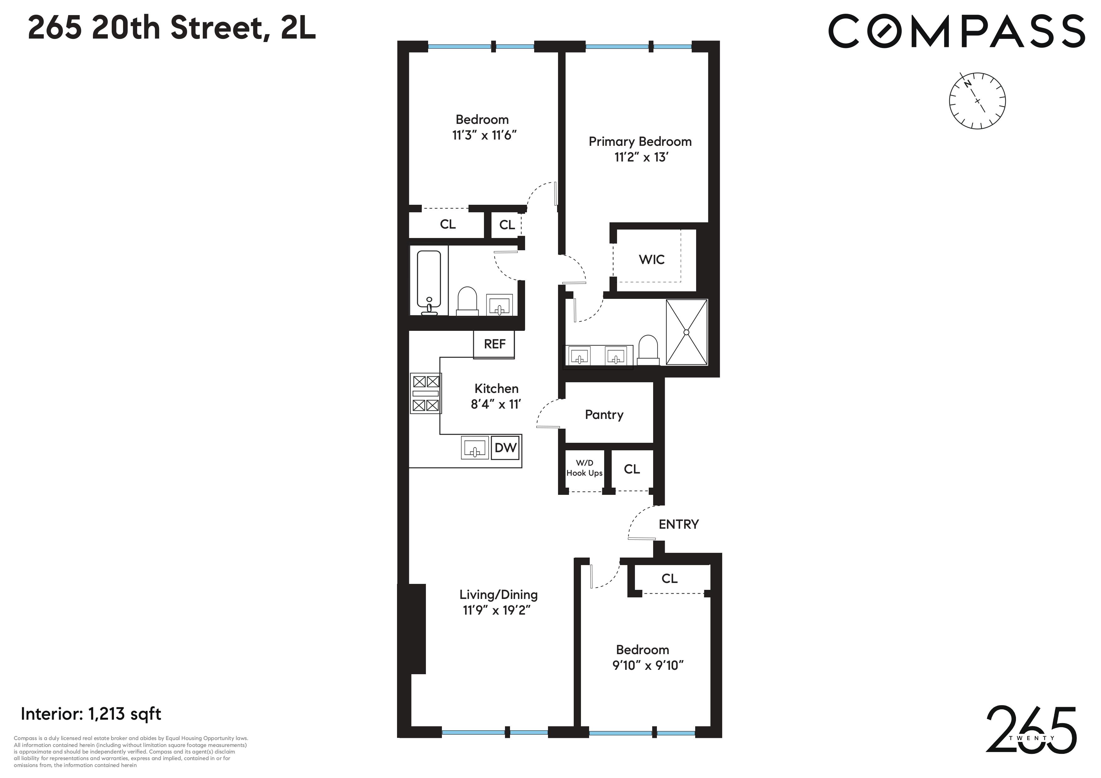 265 20th Street, Unit 2L Brooklyn, NY 11215 - Photo 3 of 3
