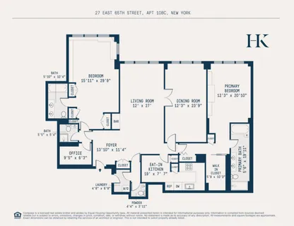 $1,750,000 | 27 East 65th Street, Unit 10BC | Lenox Hill