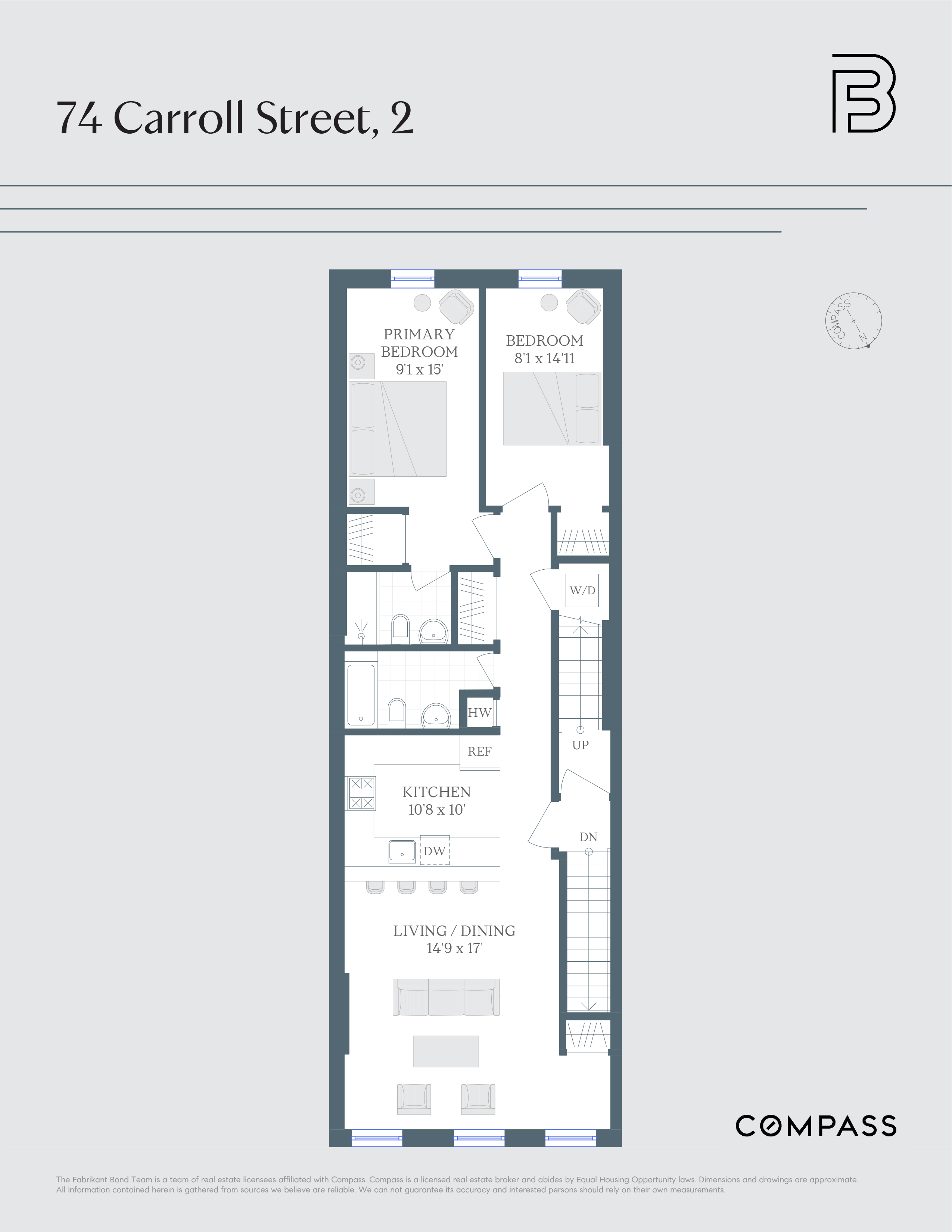 74 Carroll Street, Unit 2 Brooklyn, NY 11231 - Photo 13 of 13 unknown