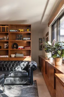 a room with storage and utility