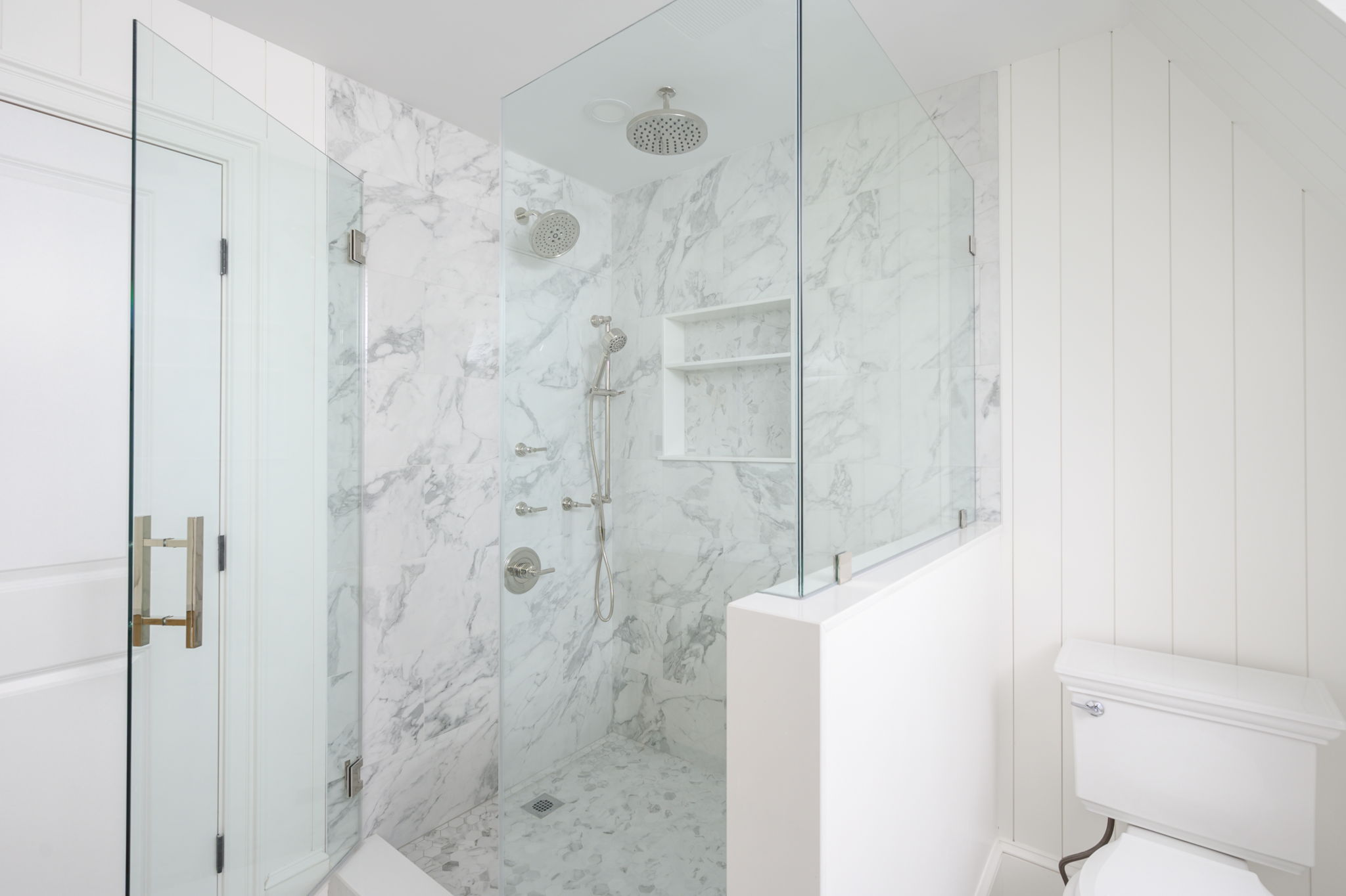 249 Central Avenue Milton, MA 02186 - Photo 31 of 61 a bathroom with a shower a toilet and sink