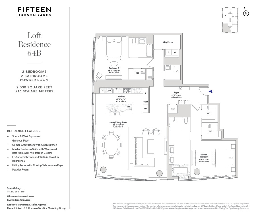 15 Hudson Yards, Unit 64B Manhattan, NY 10001 - Photo 21 of 21