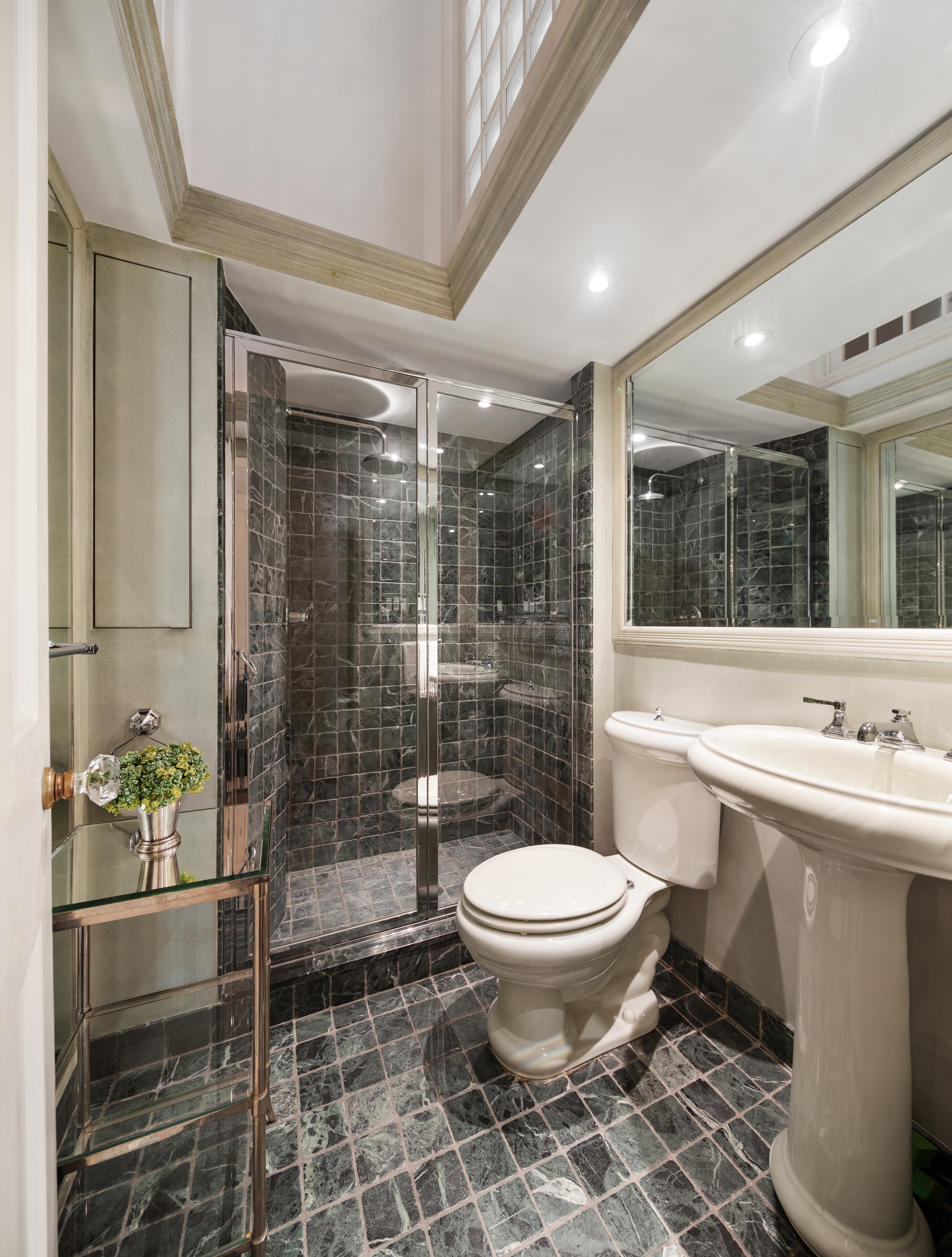 34 Gramercy Park East, Unit MAF Manhattan, NY 10010 - Photo 11 of 17 a bathroom with a sink toilet and shower