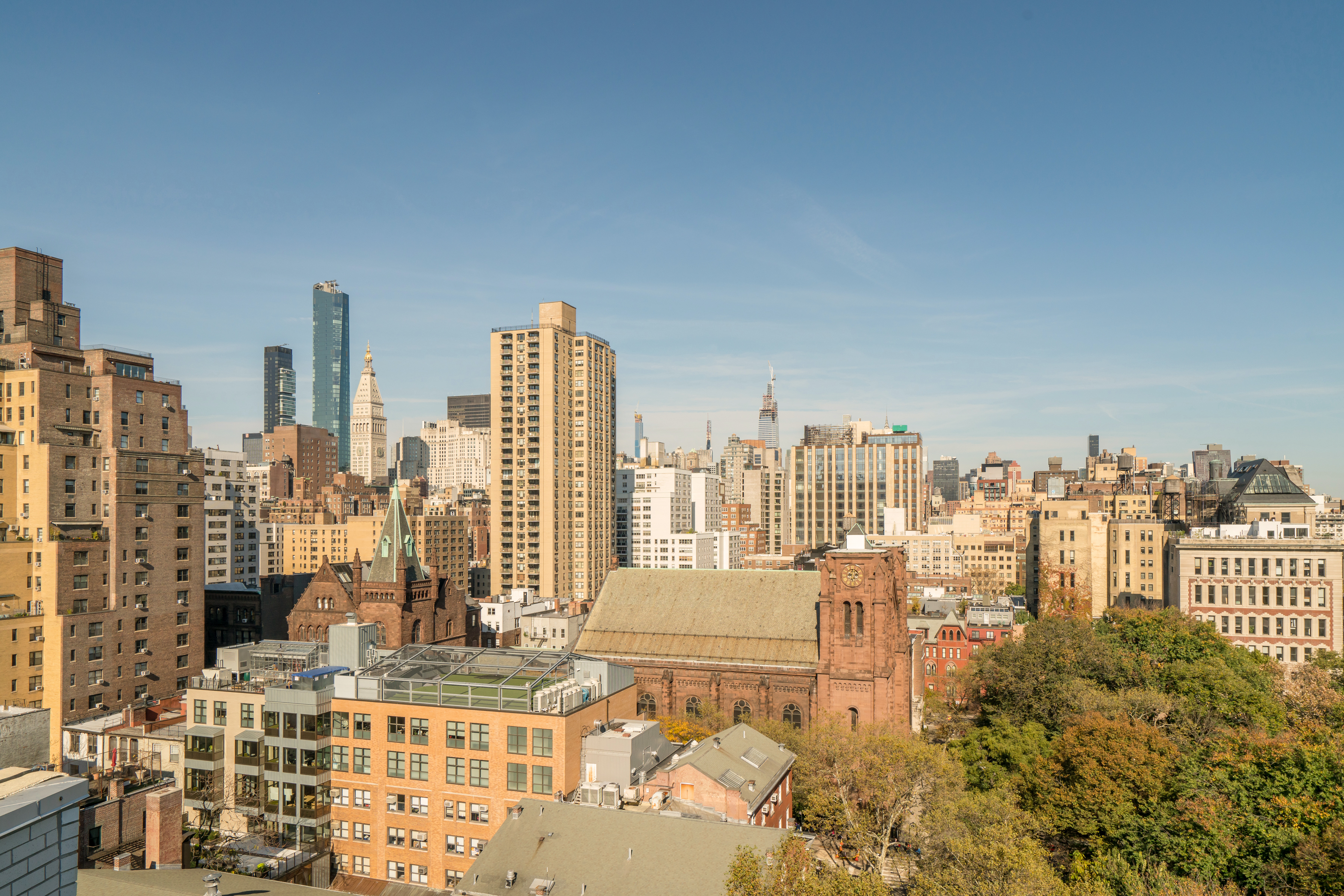 230 East 15th Street, Unit 8N Manhattan, NY 10003 - Photo 7 of 12 a view of a city with tall buildings