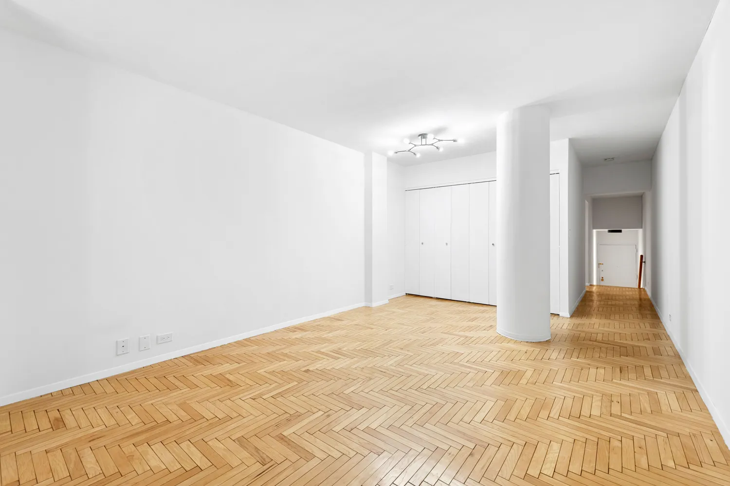 a view of empty room