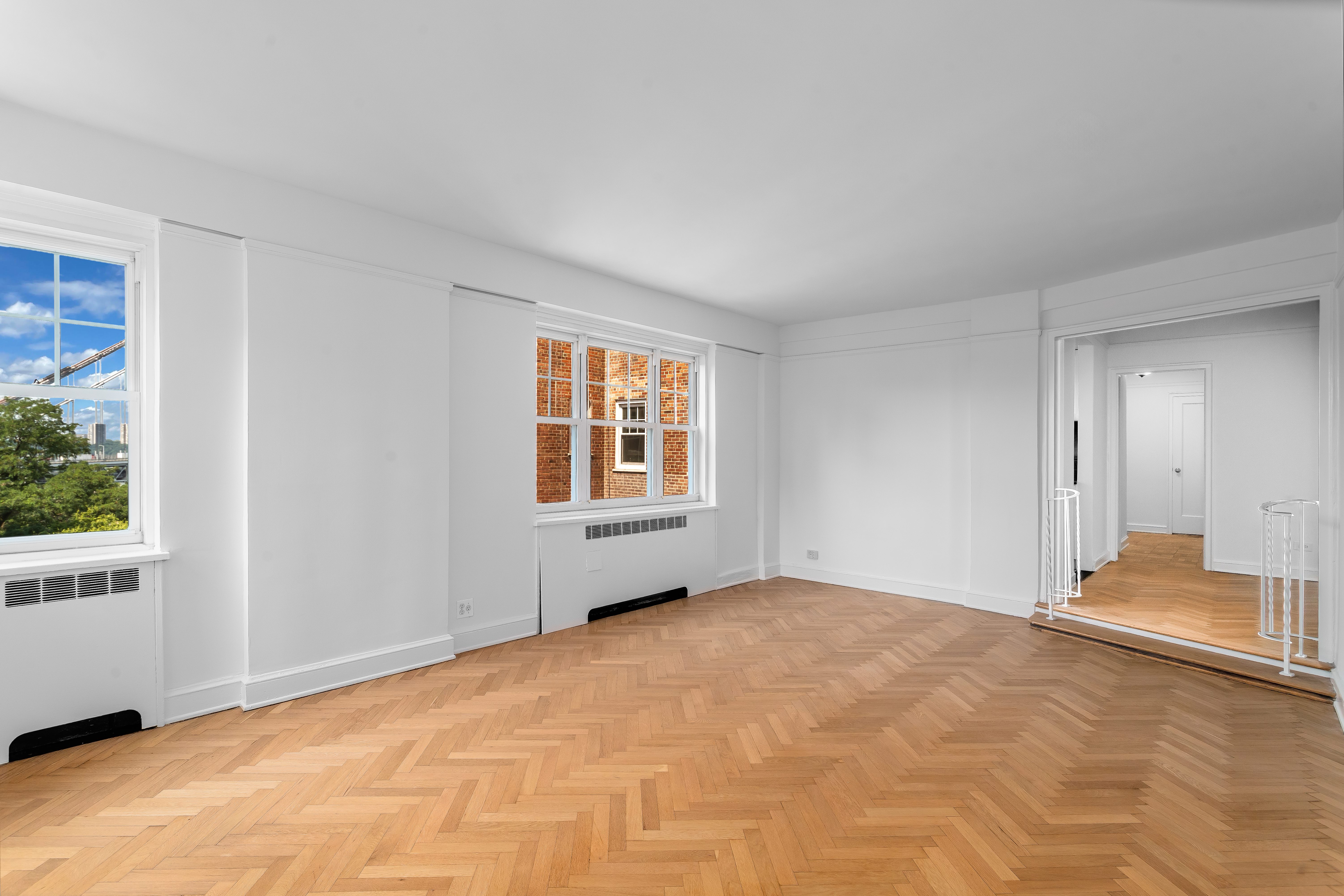 120 Cabrini Boulevard, Unit 63 Manhattan, NY 10033 - Photo 5 of 28 a view of an empty room with a window