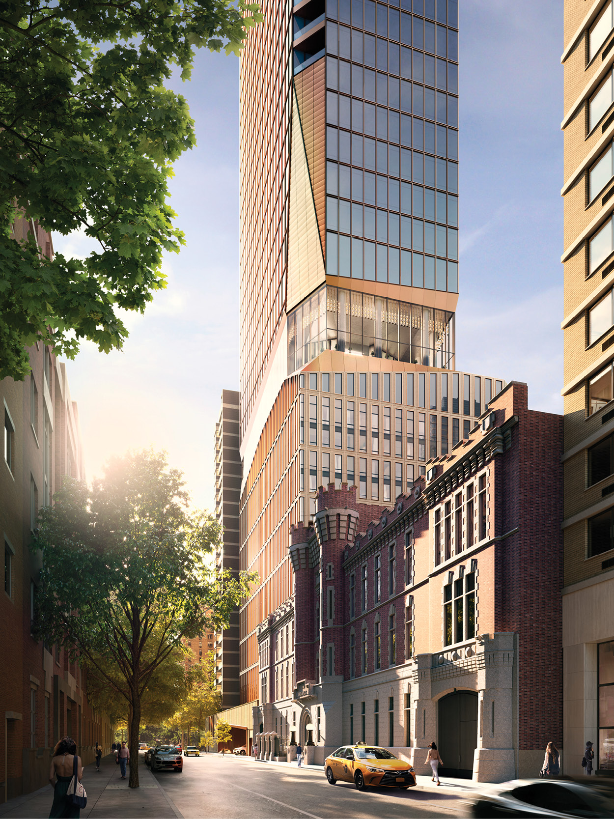 50 West 66th Street, Unit 7B Manhattan, NY 10023 - Photo 22 of 24 a view of a building the street view