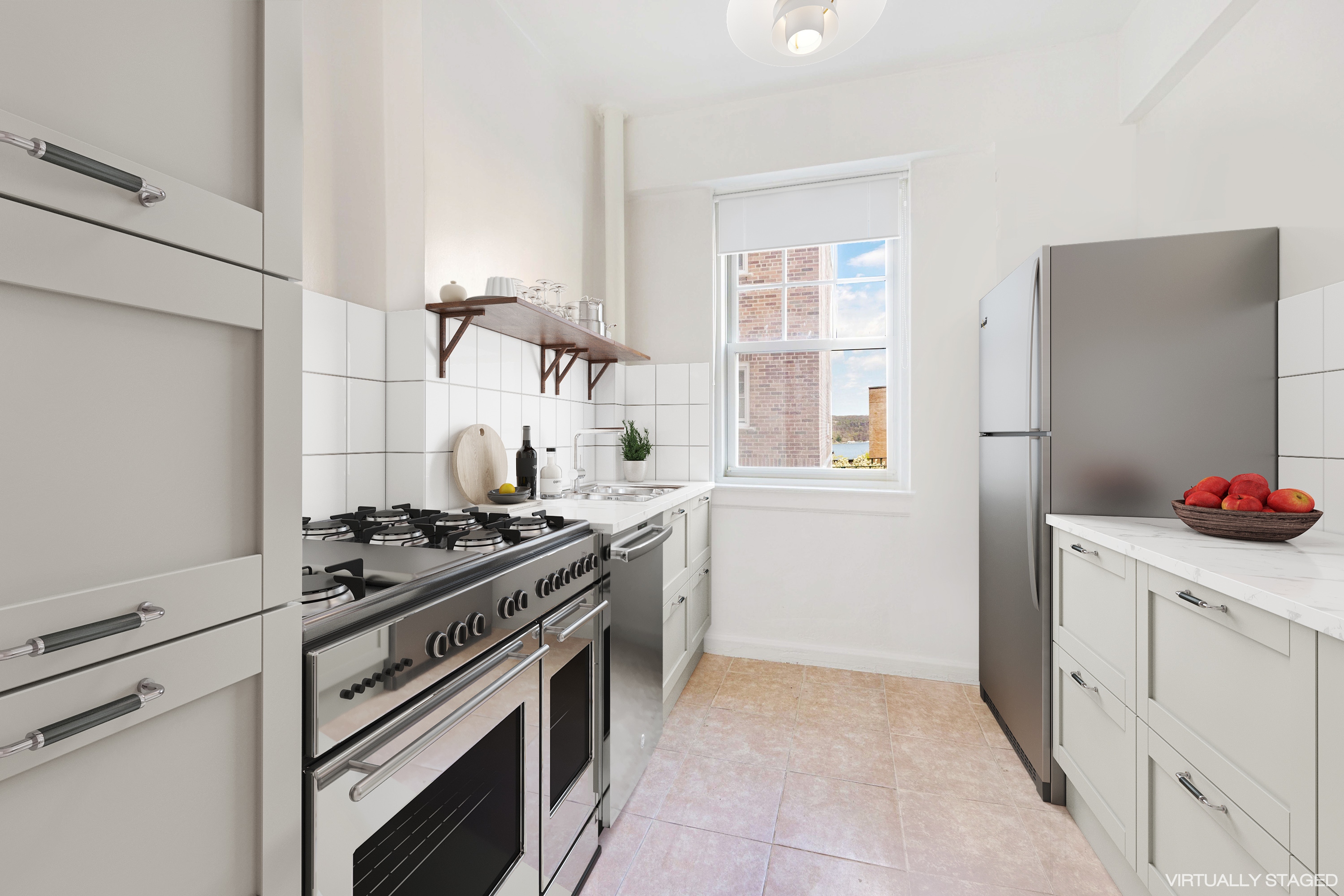 200 Cabrini Boulevard, Unit 17 Manhattan, NY 10033 - Photo 6 of 24 a kitchen with a stove and a sink