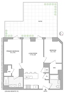 $1,249,000 | 111 Montgomery Street, Unit 1C | Crown Heights