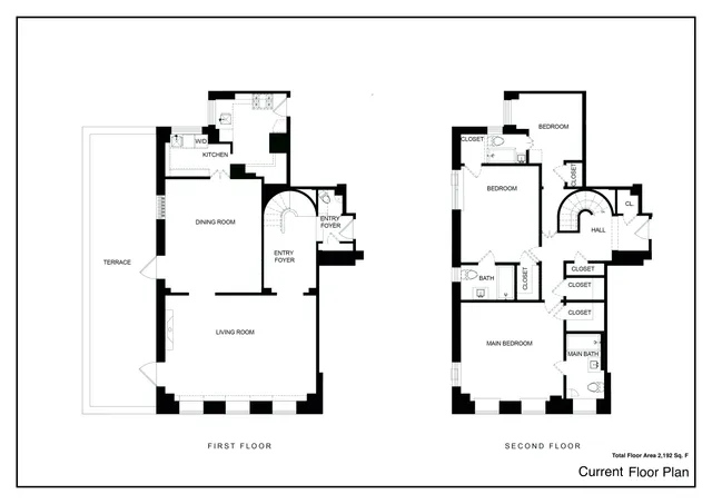 a picture of a floor plan