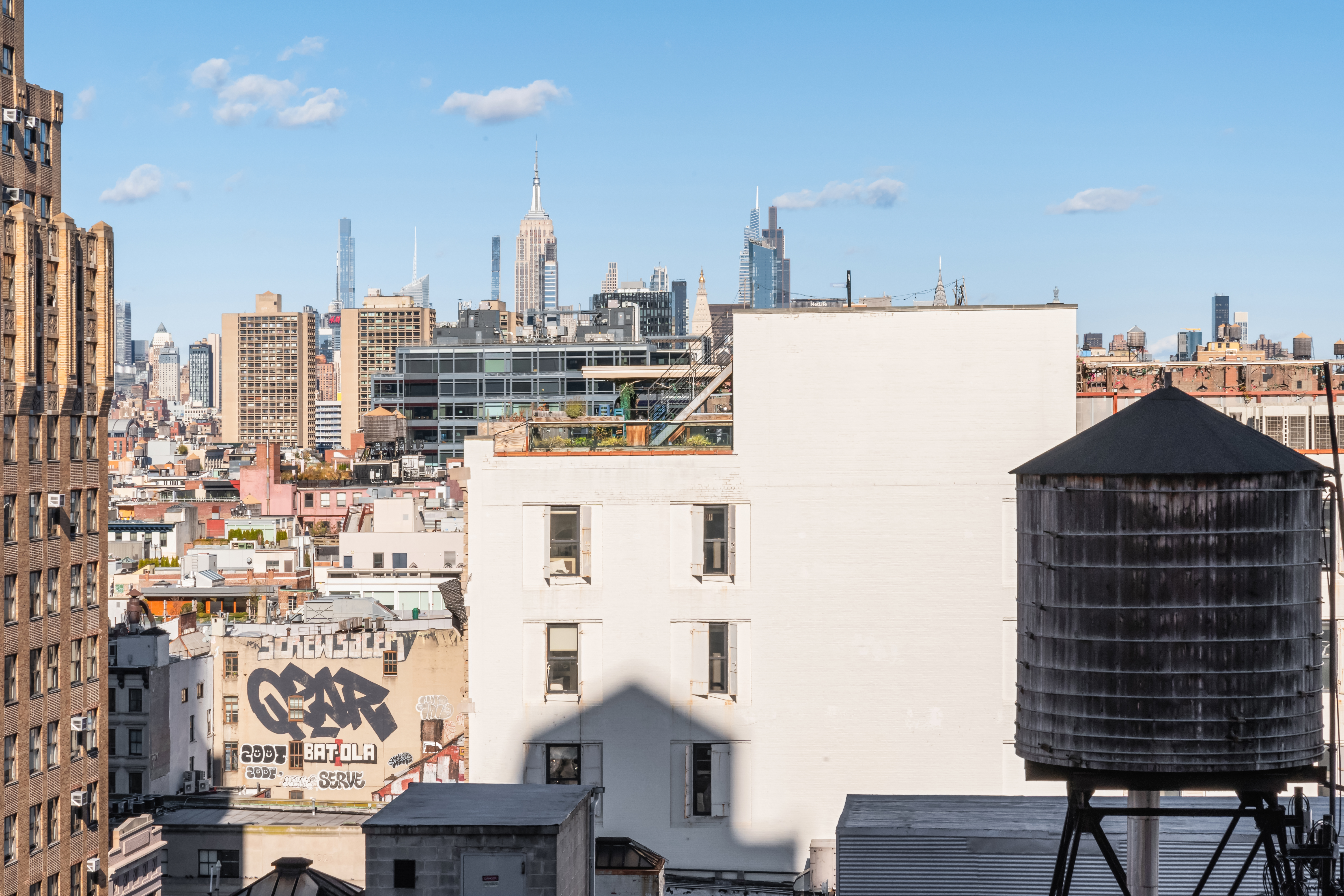 376 Broadway, Unit 14E Manhattan, NY 10013 - Photo 6 of 11 a view of city with tall buildings