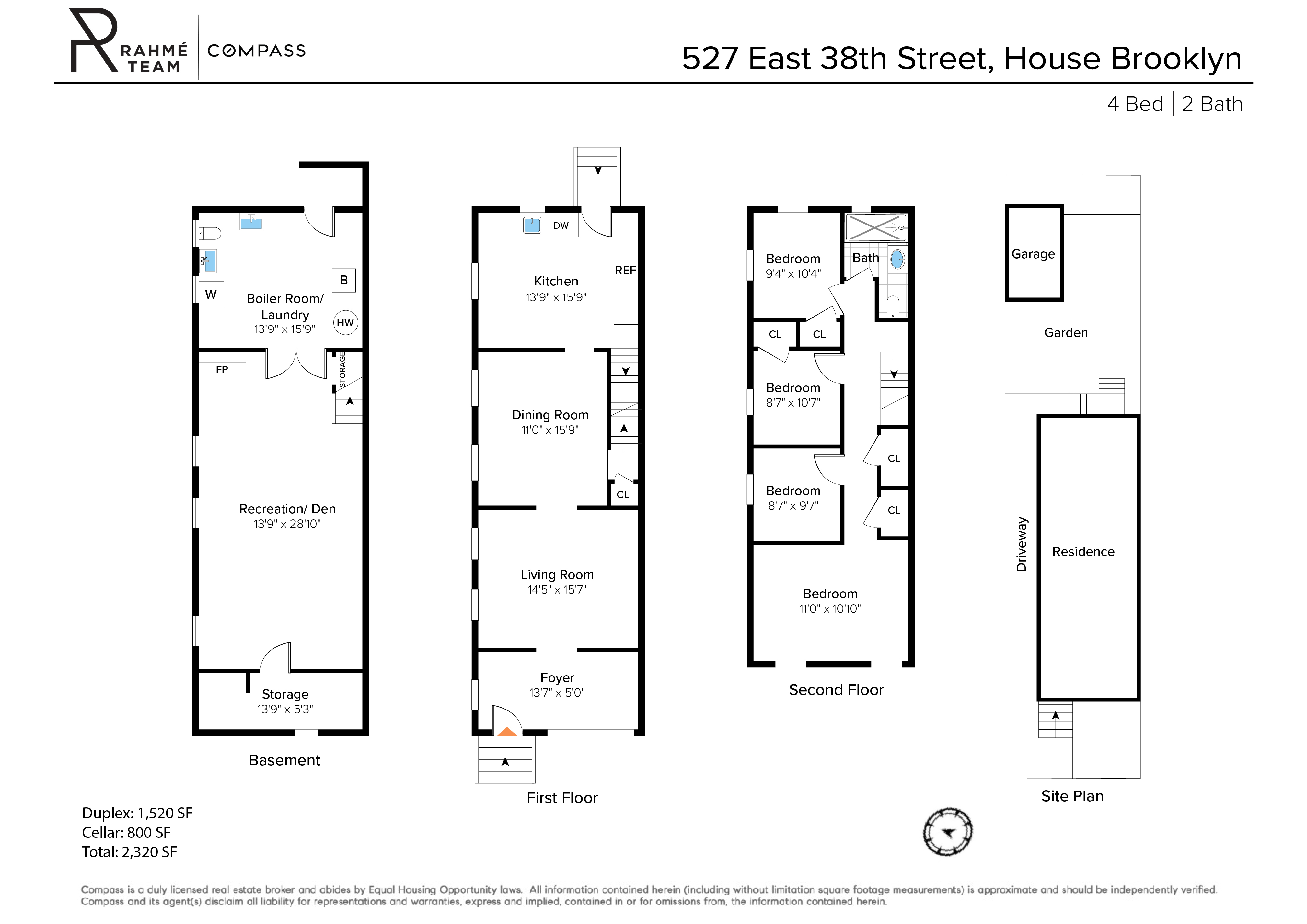 527 East 38th Street Brooklyn, NY 11203 - Photo 14 of 15 a picture of a room with a floor